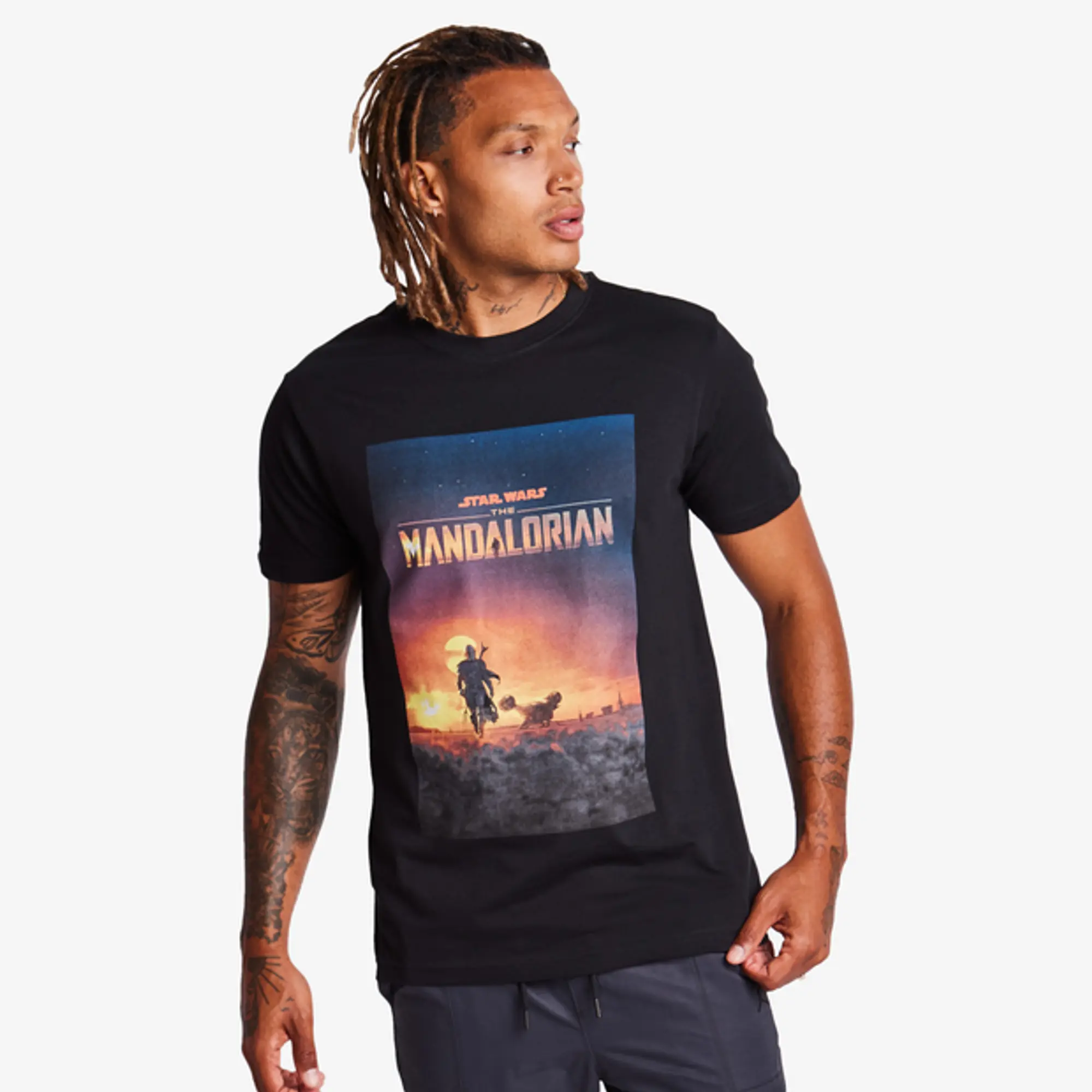 MERCHCODE Star Wars Men T-Shirts - Black
