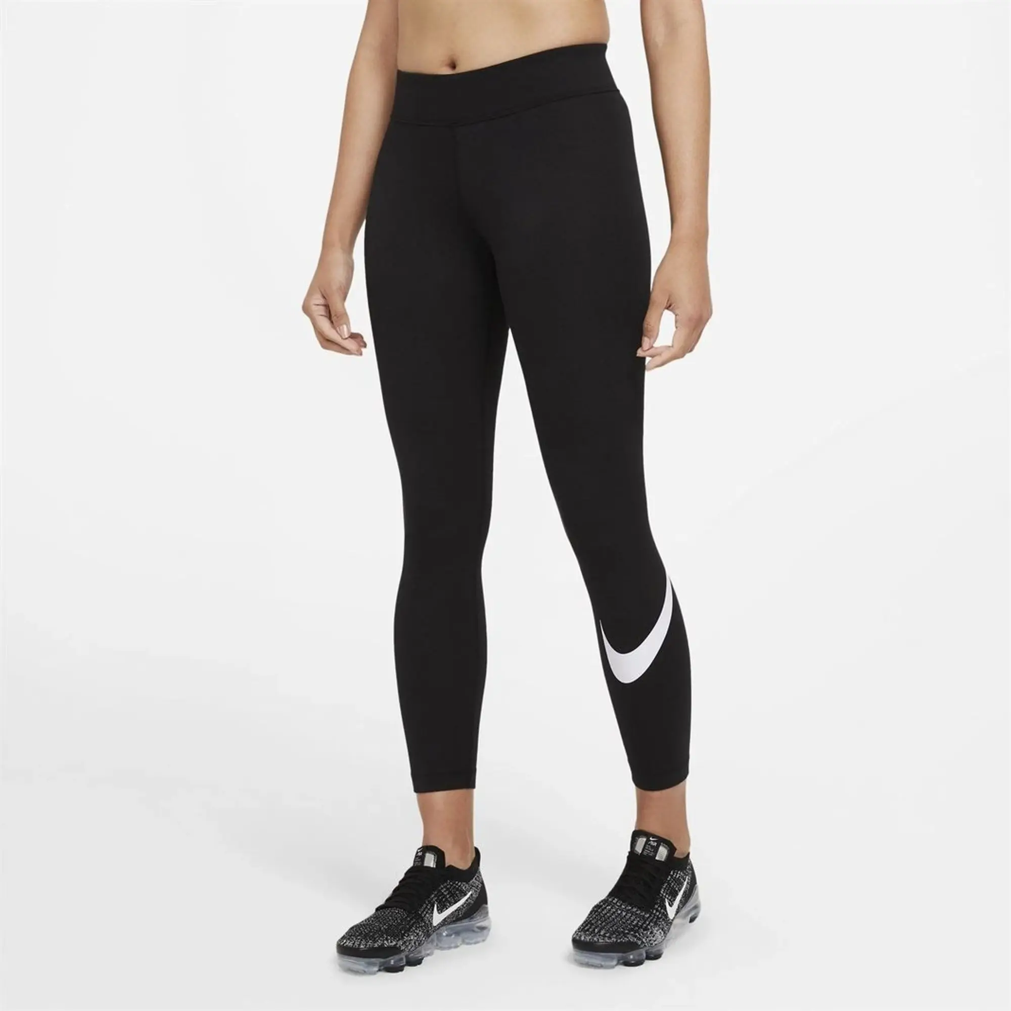 Nike Sportswear Essential Womens Mid Rise Swoosh Leggings