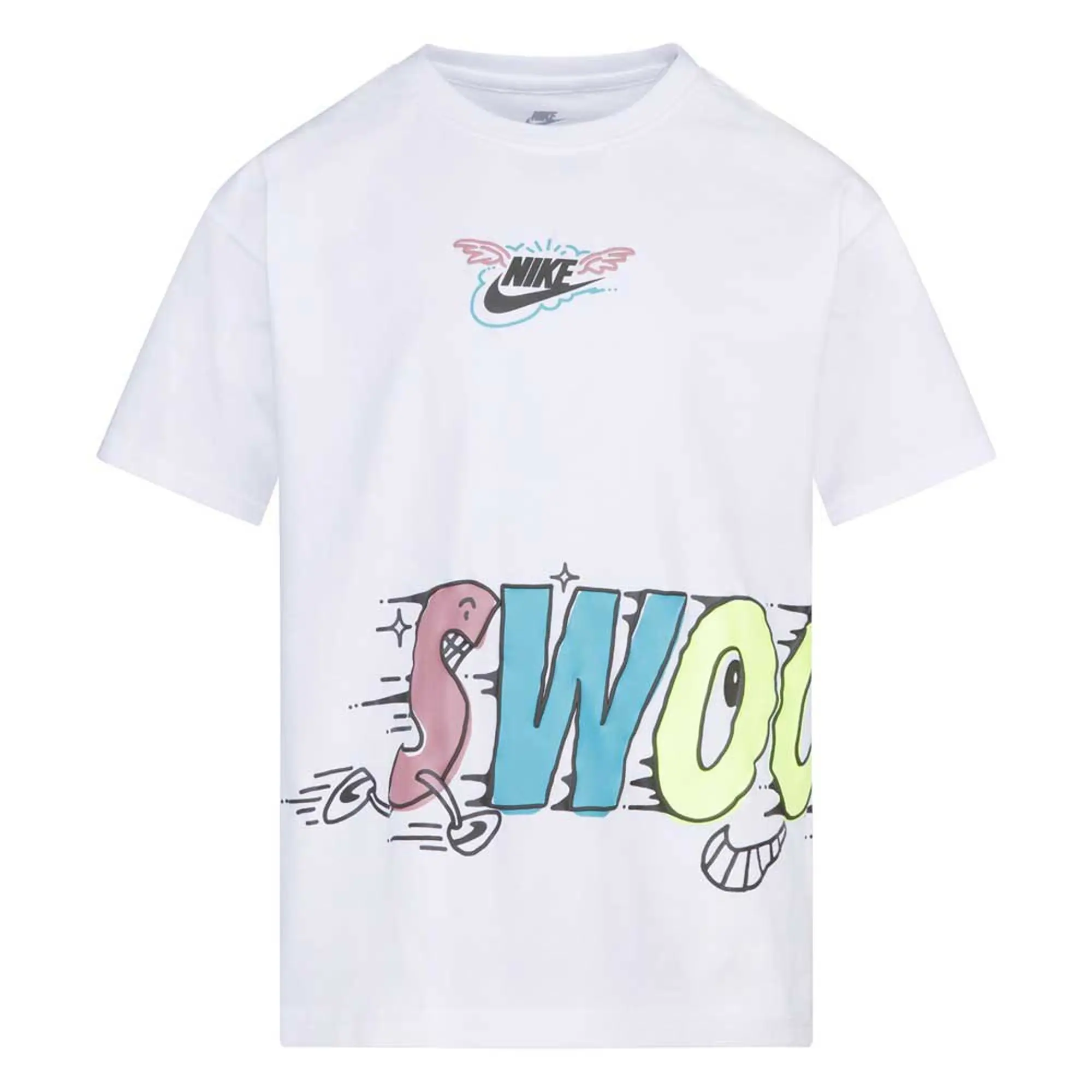 Nike Kids 86l110 Knit Sweatshirt  - White