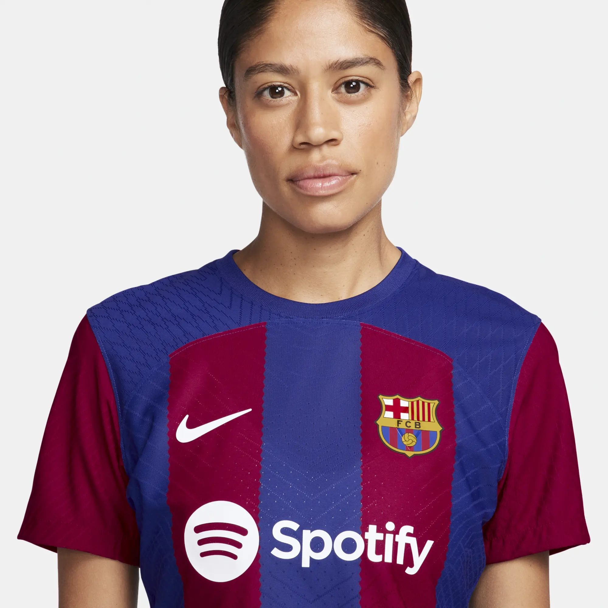 Nike Barcelona Womens SS Player Issue Home Shirt 2023/24