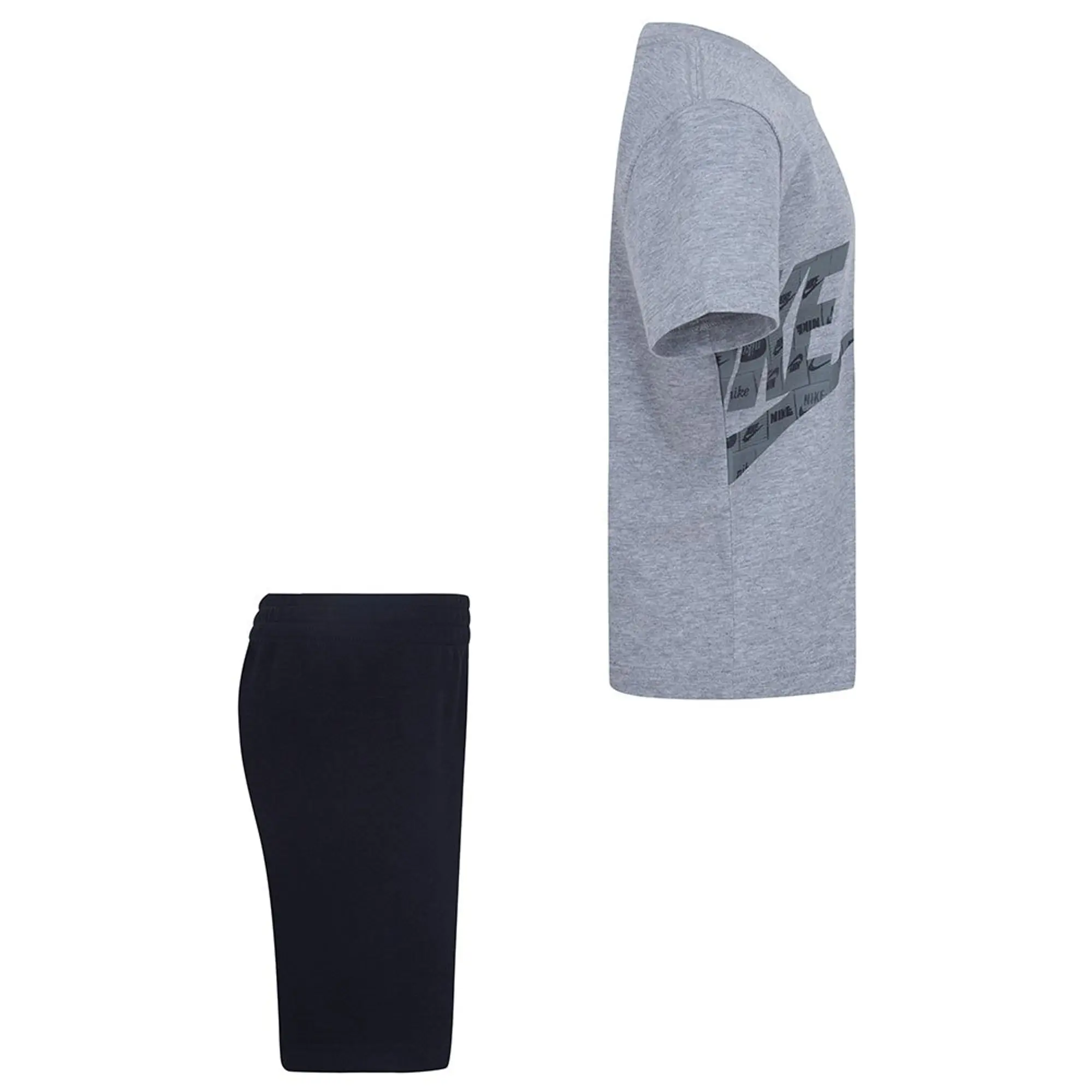 Nike Kids Nsw Clusplty Ft Set  - Black,Grey