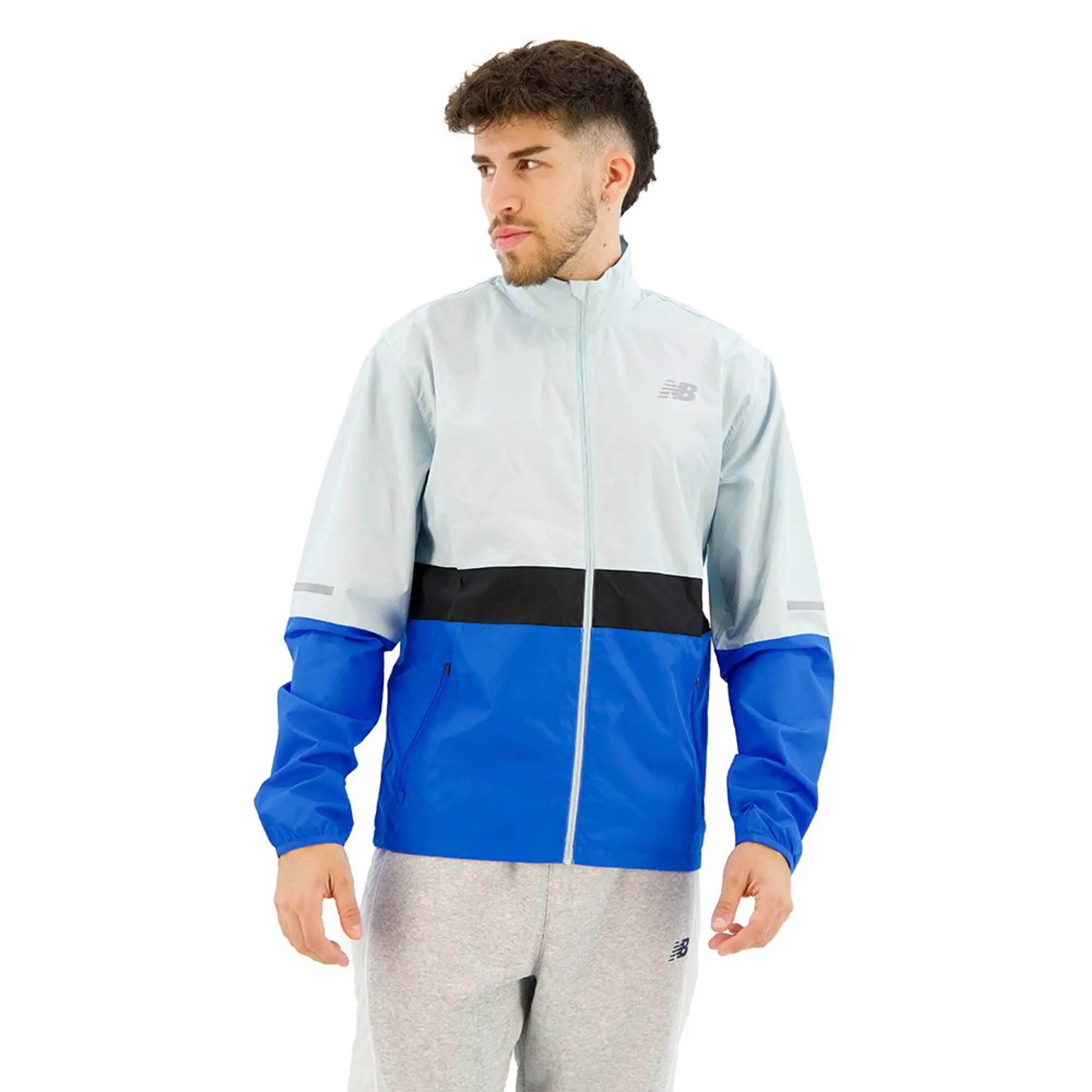 New Balance Accelerate Jacket  - Blue