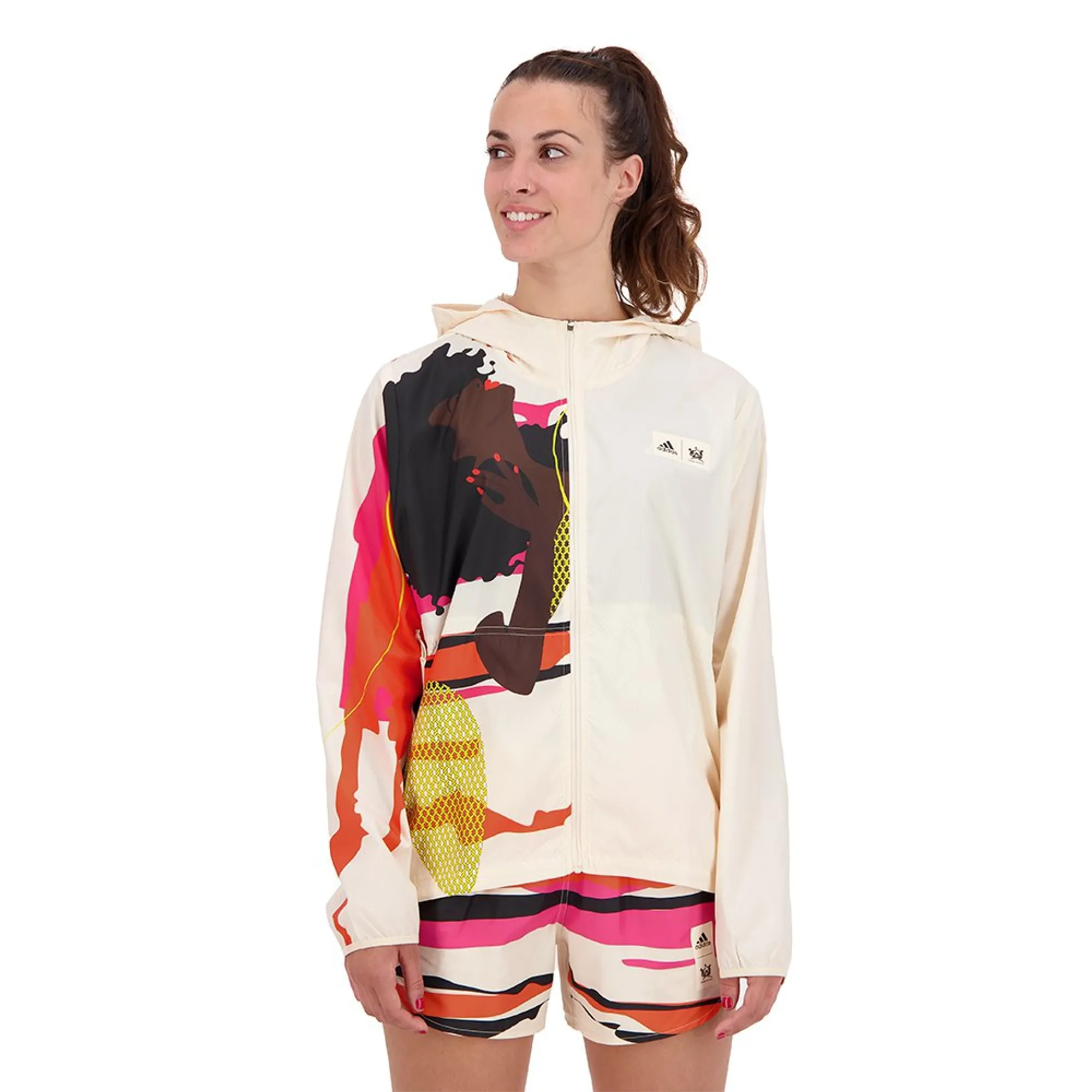 Adidas Tm Fast Jacket  - Beige
