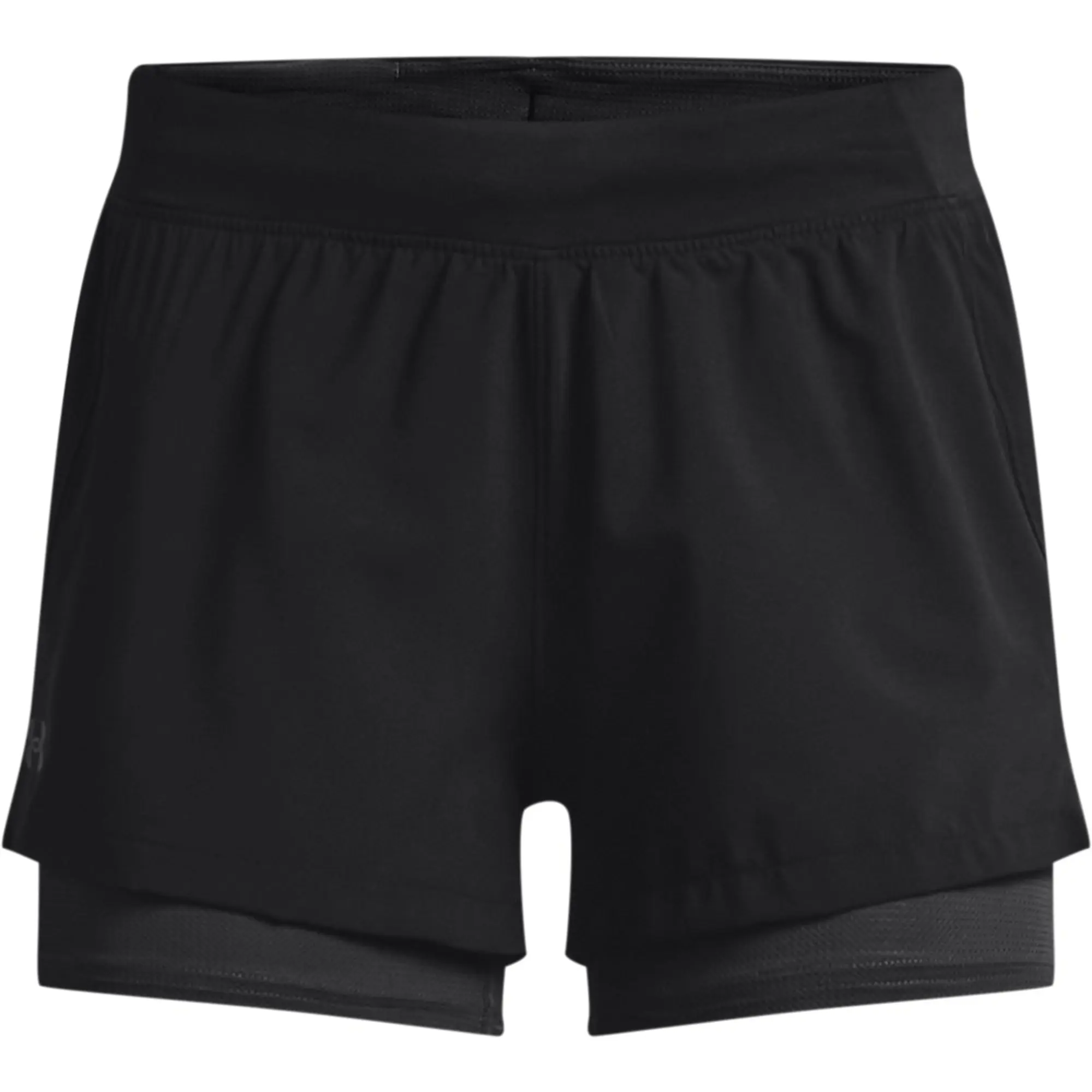 Under Armour Iso-Chill 2in1 Running Shorts - Black