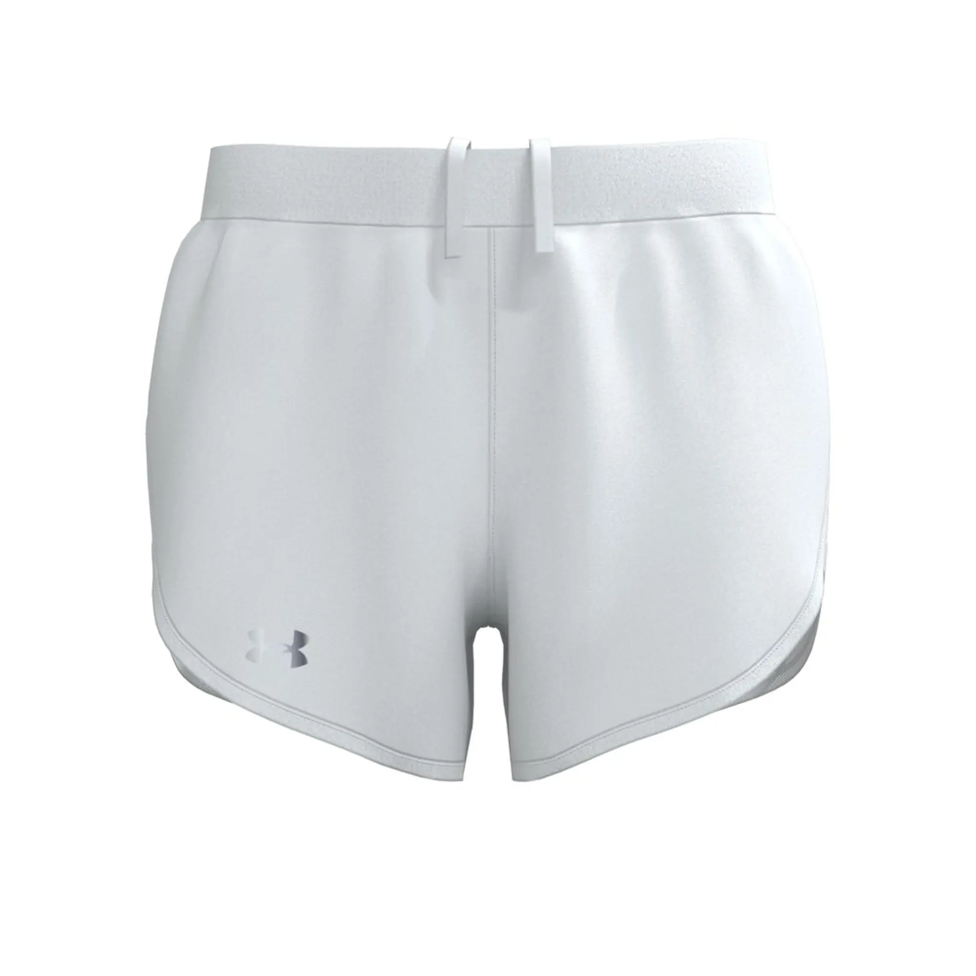 Under Armour UA Fly By Elite 3 Inch Shorts - White