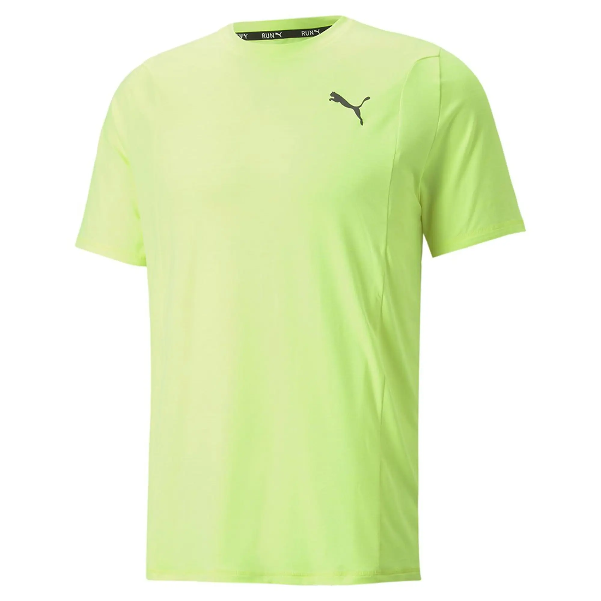 Puma Cloudspun T-Shirt Running Shirt Men - Neon Green