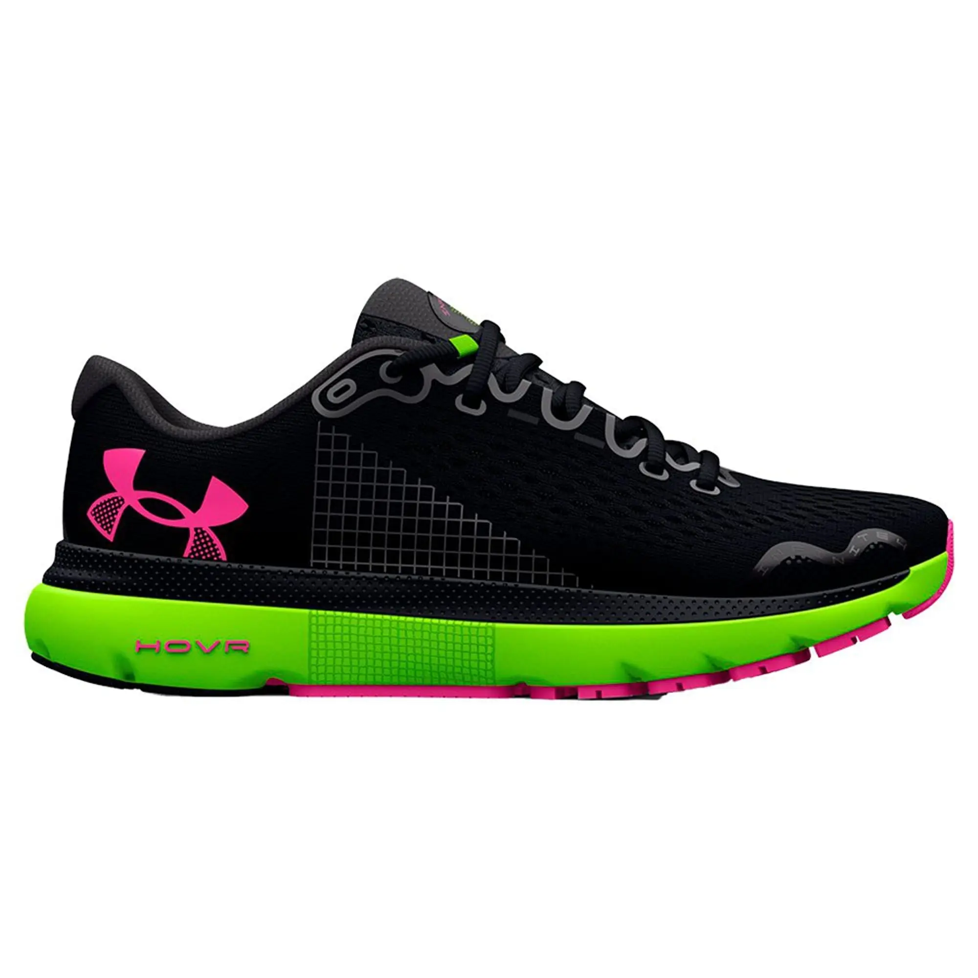 Under Armour Armour Ua Hovr Infinite 4 Road Running Shoes Mens - Black