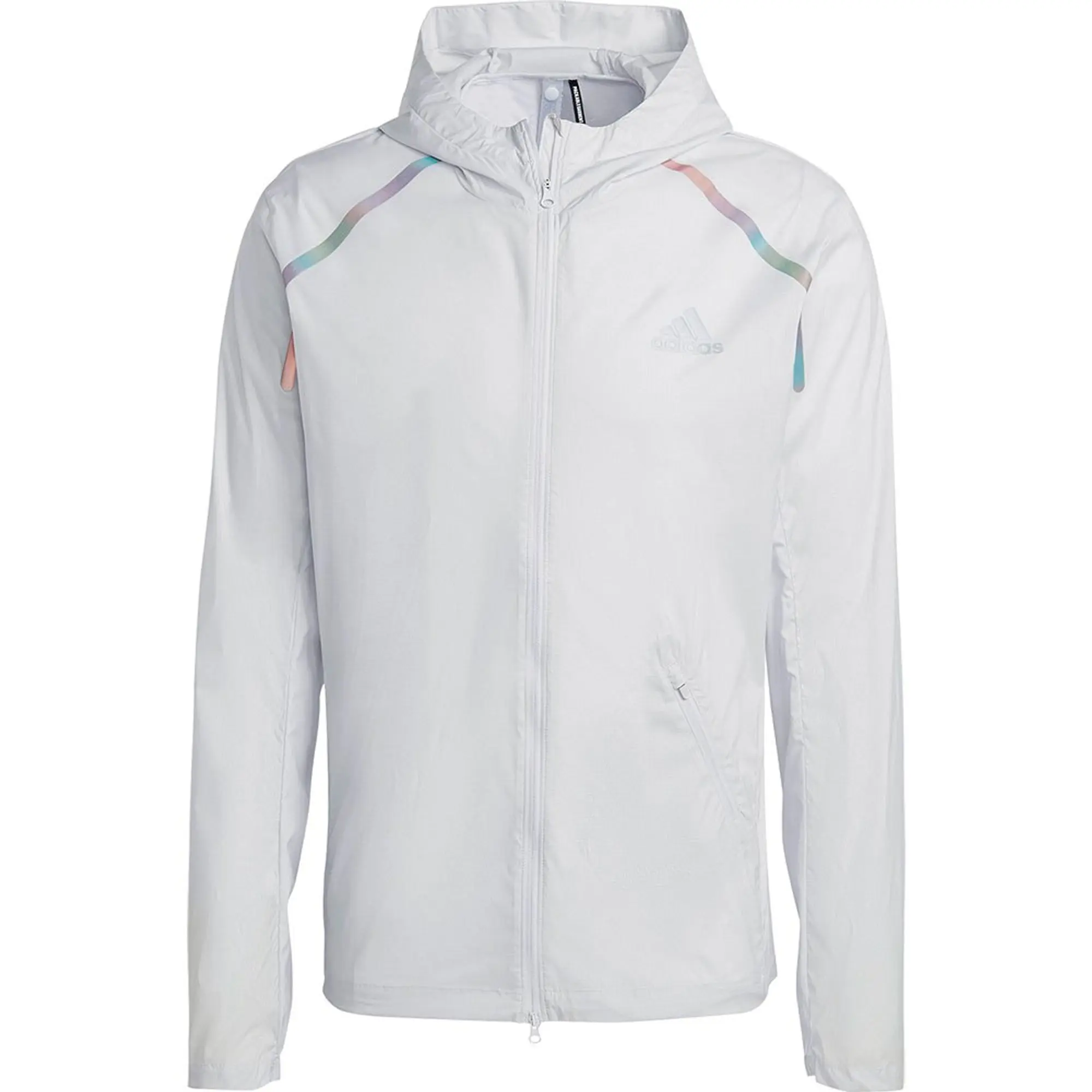 adidas Marathon Jacket Mens Windbreaker - Grey