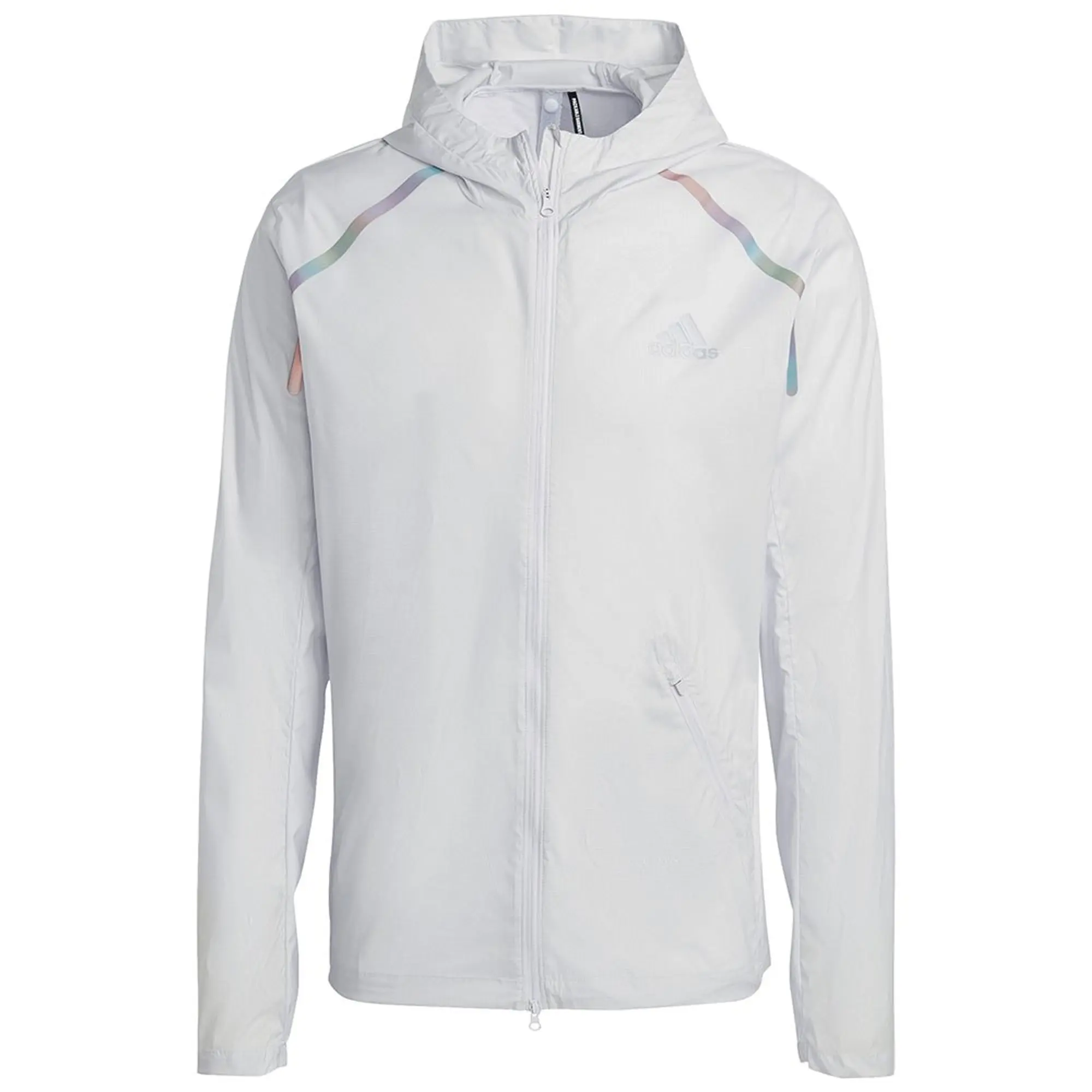 adidas Marathon Jacket Mens Windbreaker - Grey