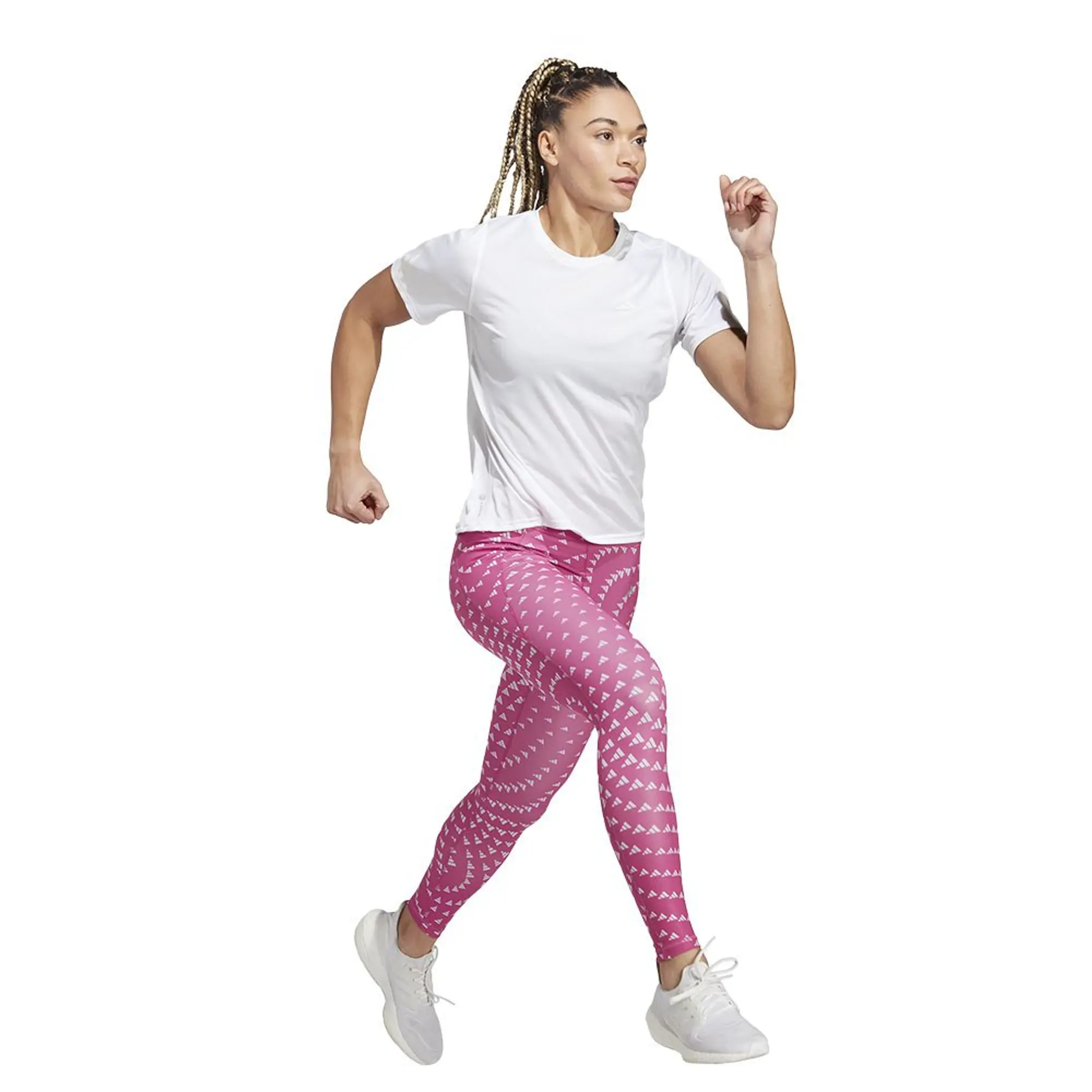 Adidas Run Ess 7/8 Leggings  - Pink