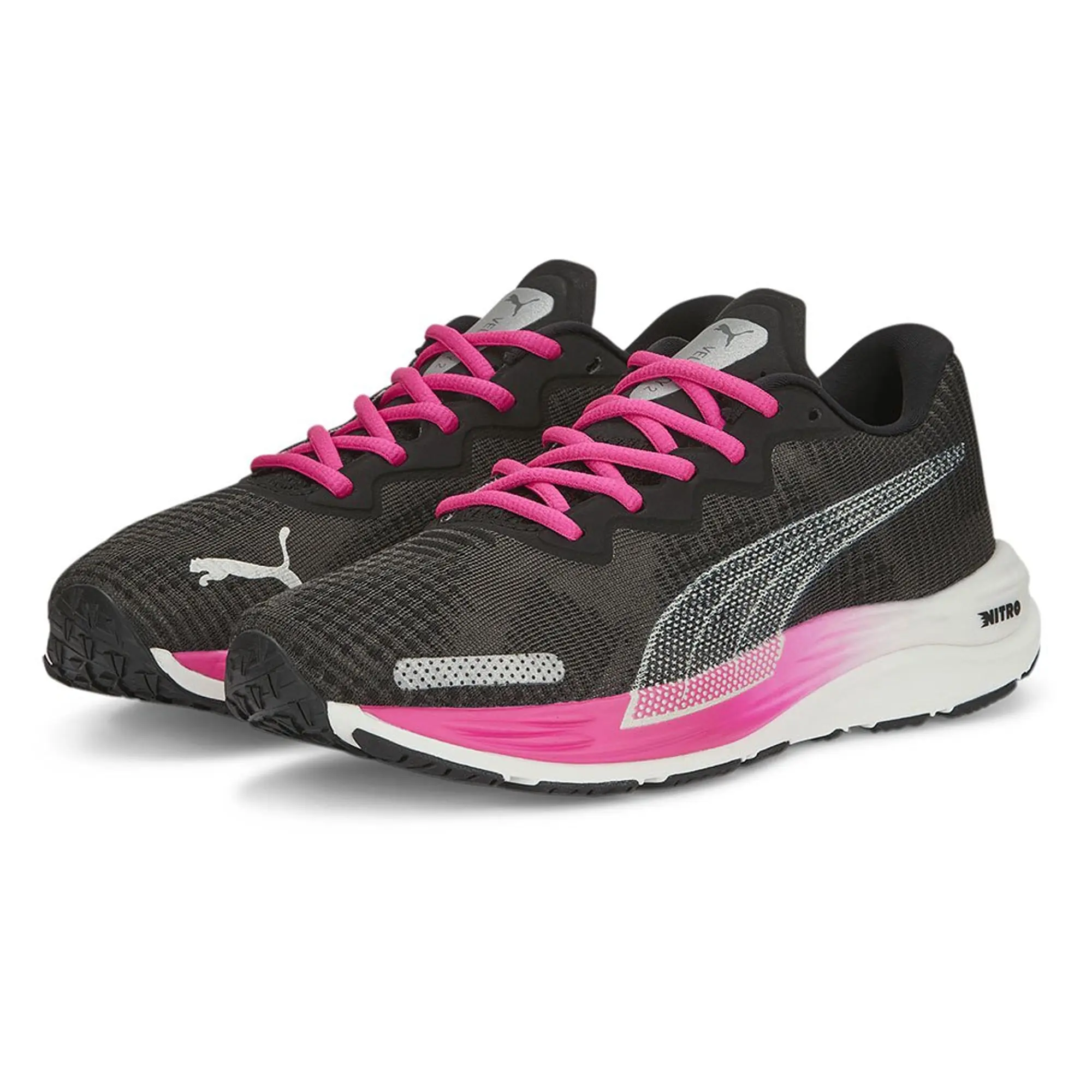 Puma Velocity Nitro 2 Fade Neutral Running Shoe Women - Black, Grey