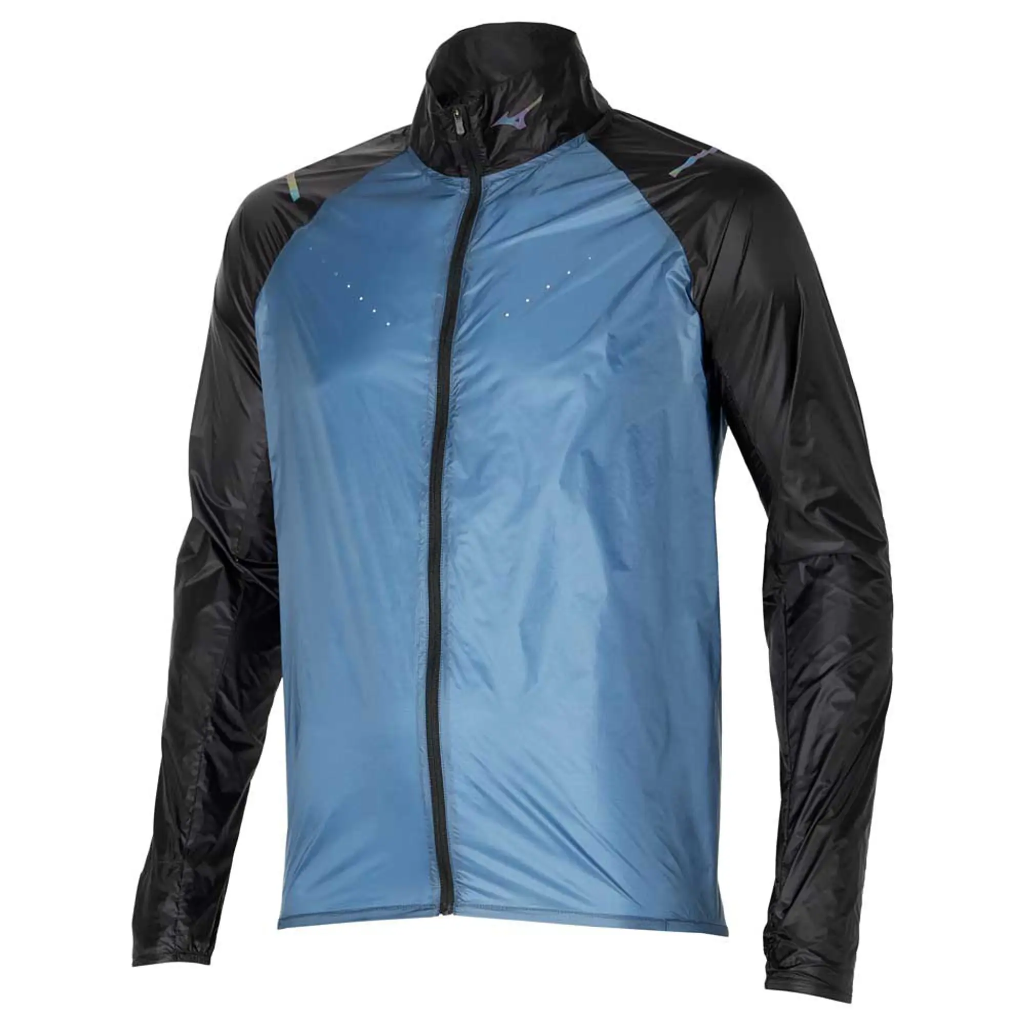 Mizuno Aero Running Jacket Men - Blue