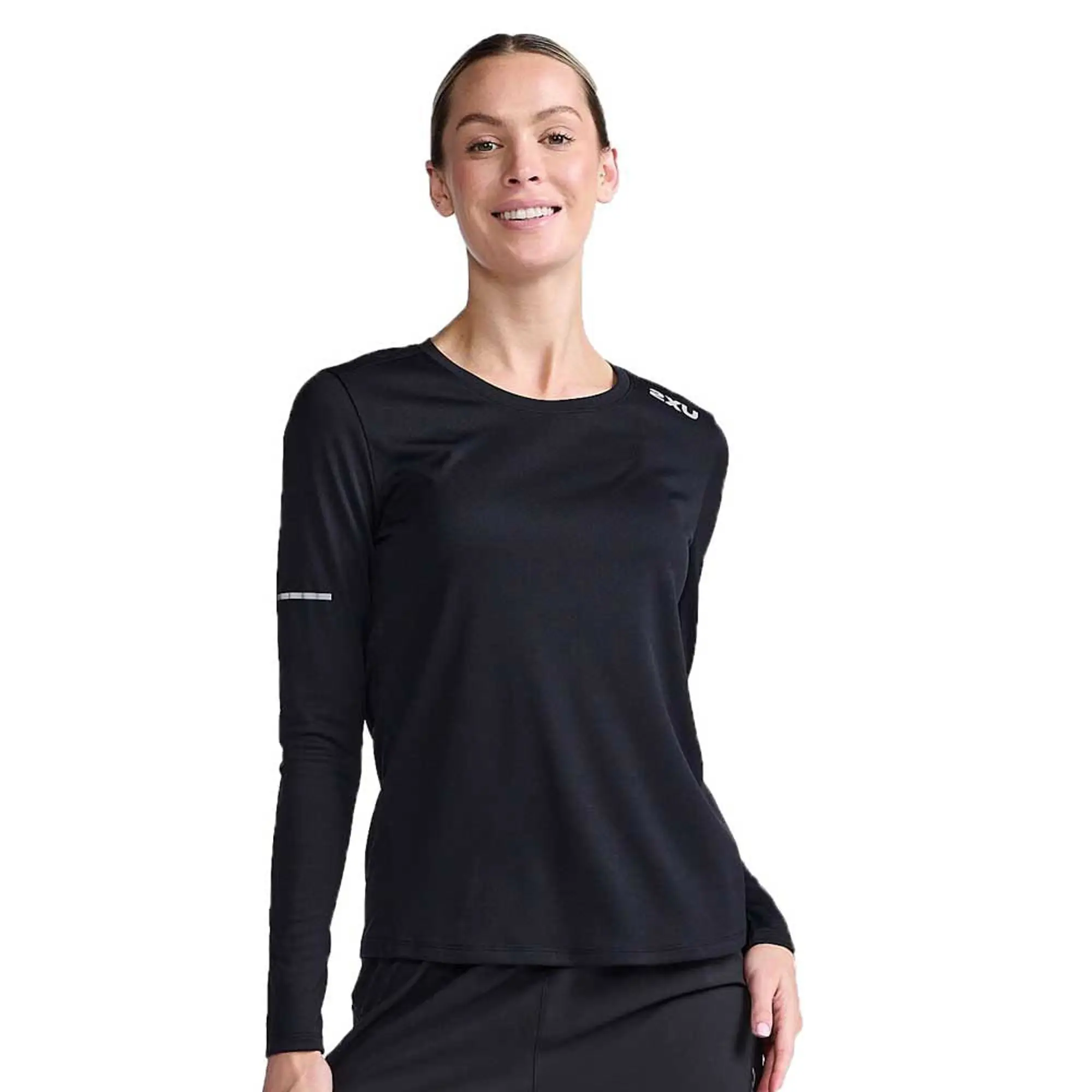 2xu Aero Long Sleeve T-shirt  - Black