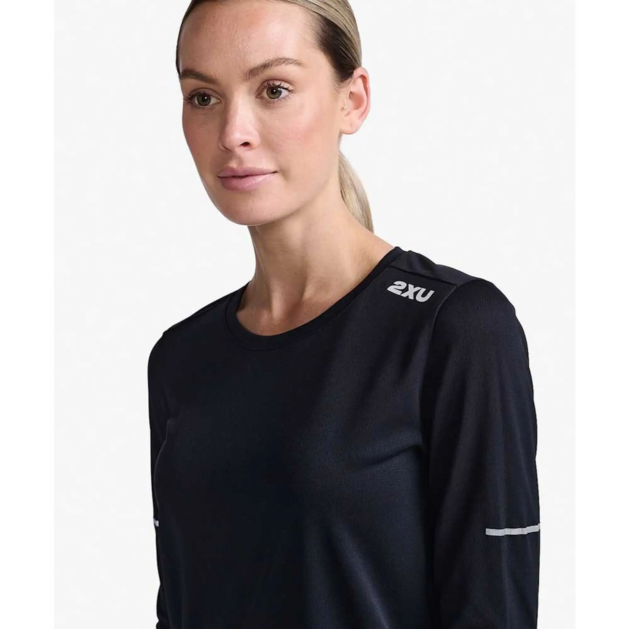 2xu Aero Long Sleeve T-shirt  - Black