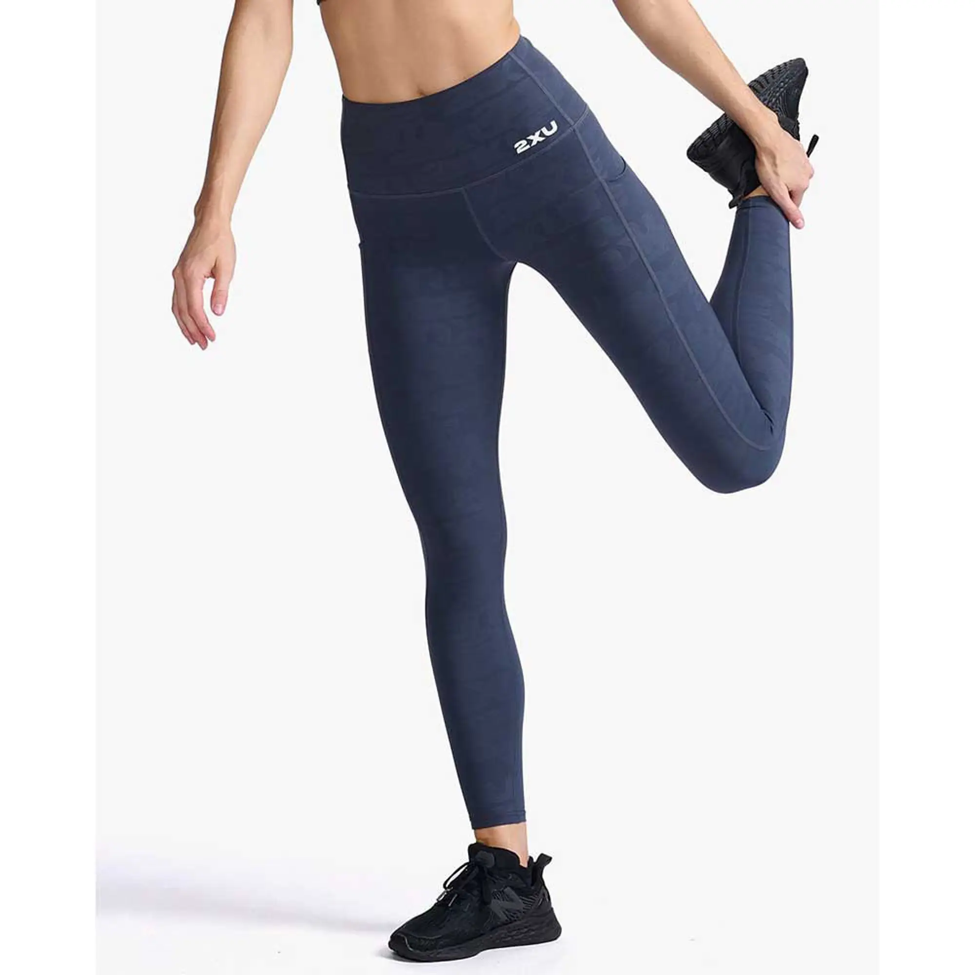 2xu Form Lineup Hi-rise Comp Leggings  - Blue