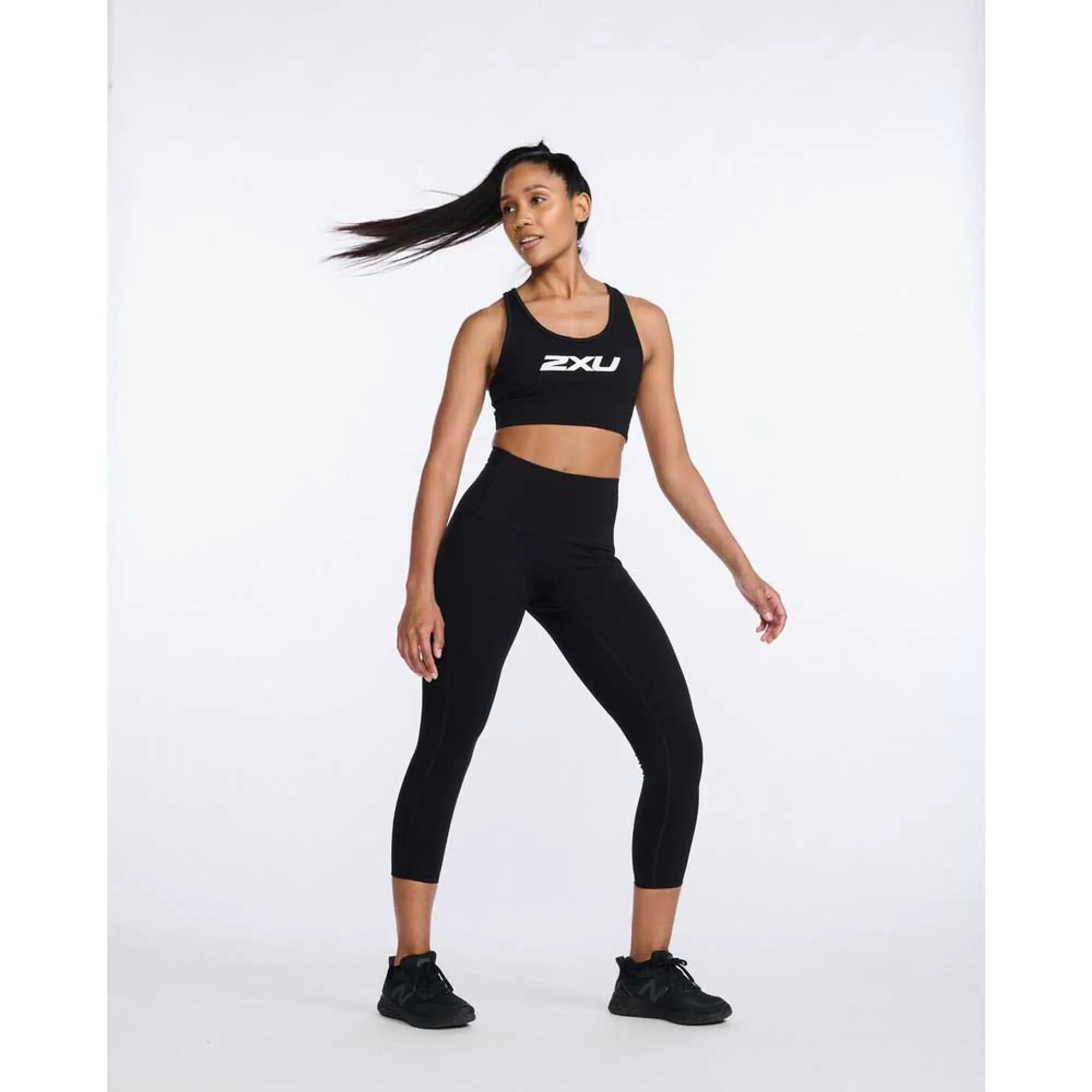 2xu Form Stash Hi-rise Comp 7/8 Leggings  - Black