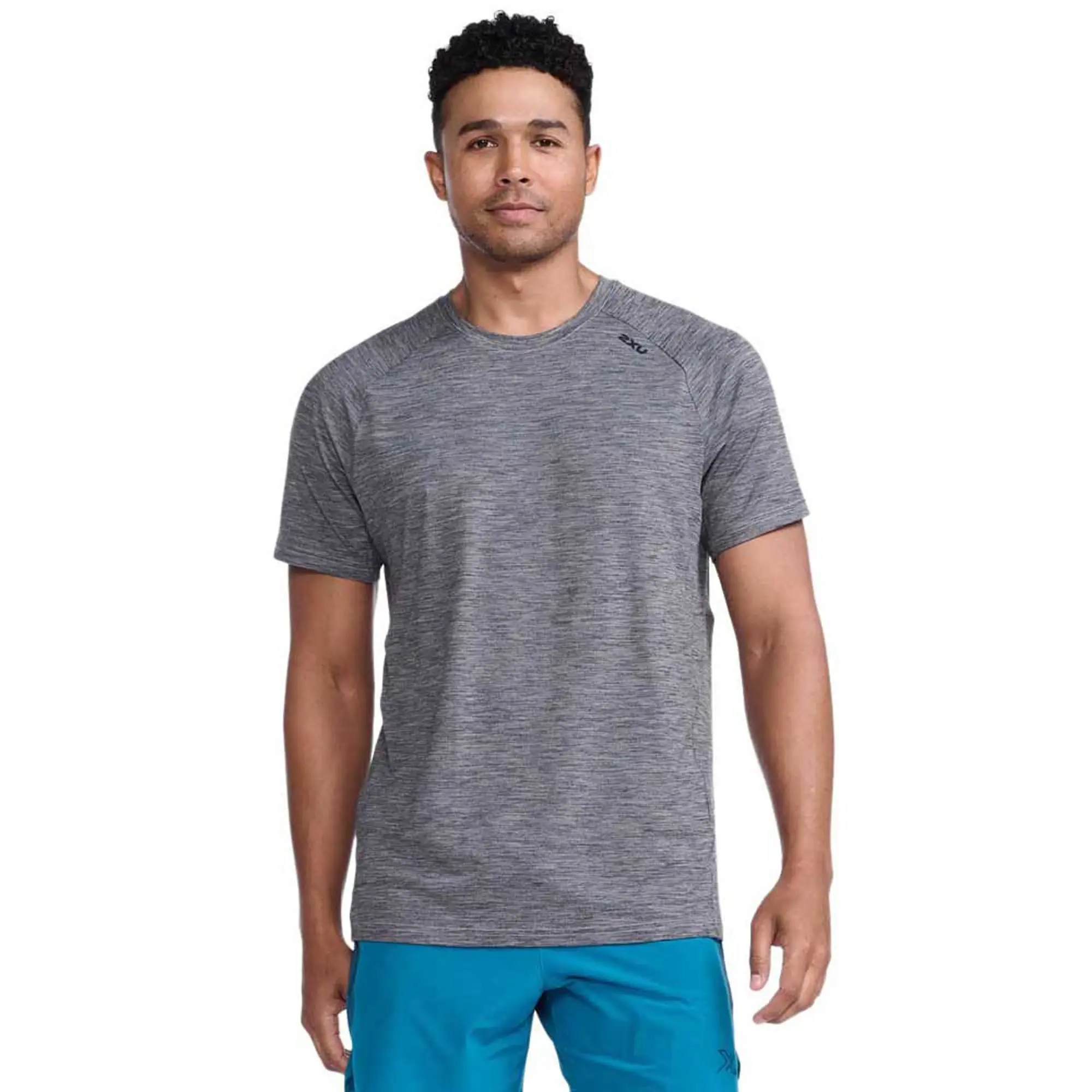 2xu Motion Short Sleeve T-shirt  - Grey