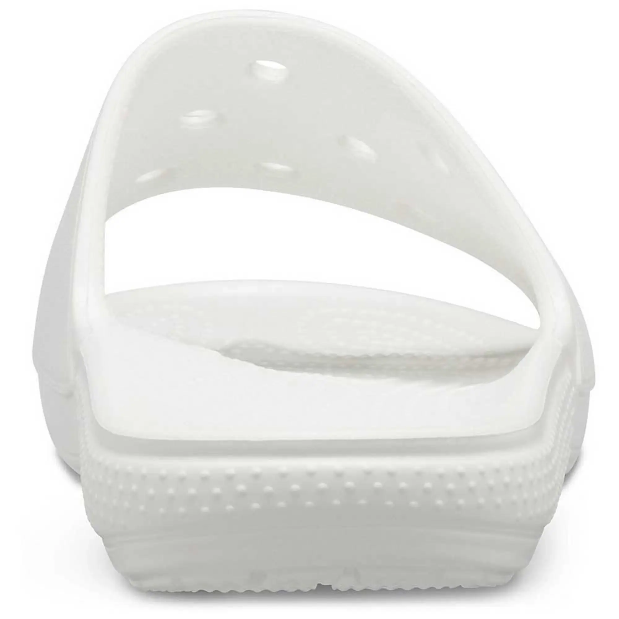 Crocs classic slide sandals in white