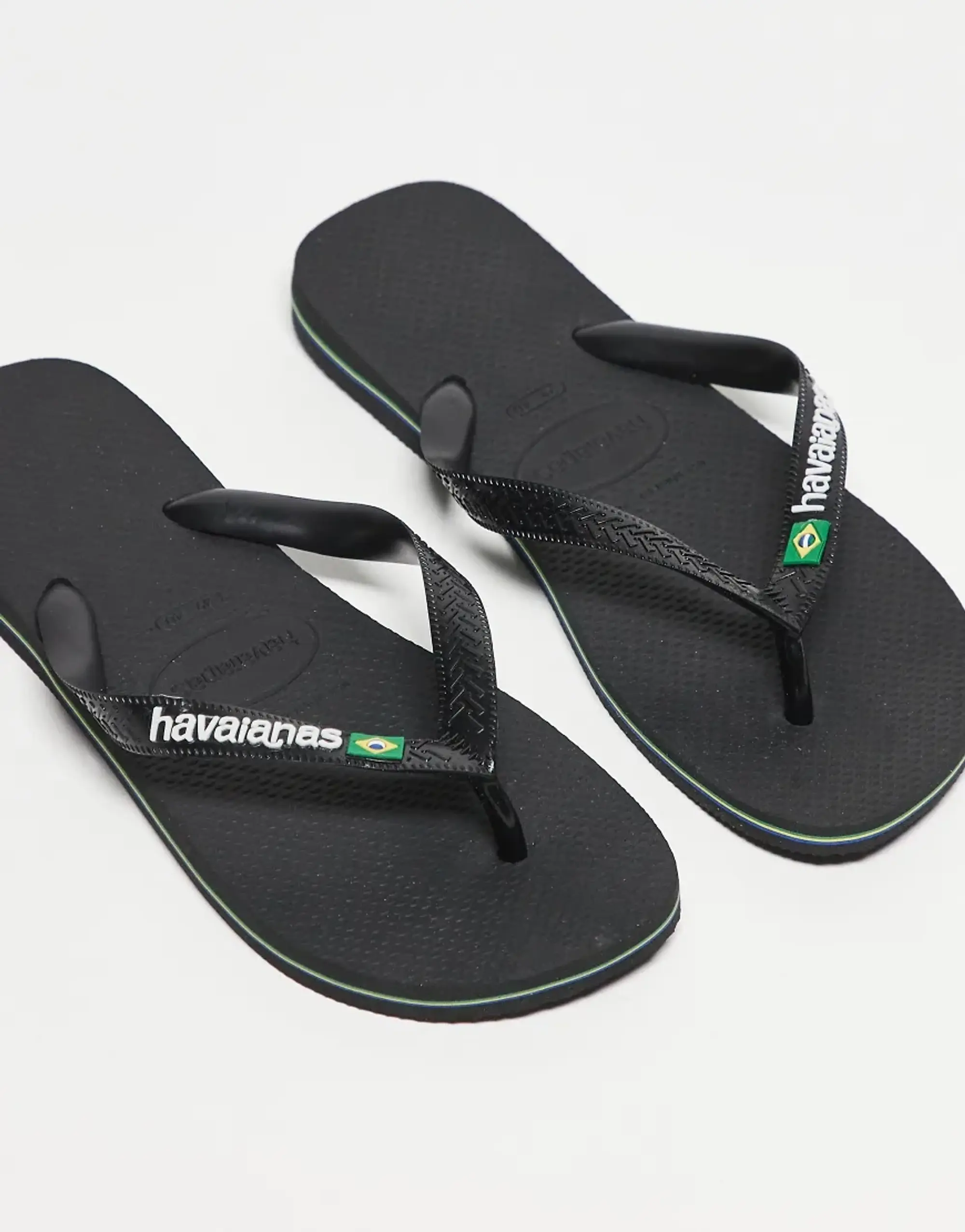 Men's Flip-Flops Havaianas Brazil Logo Black