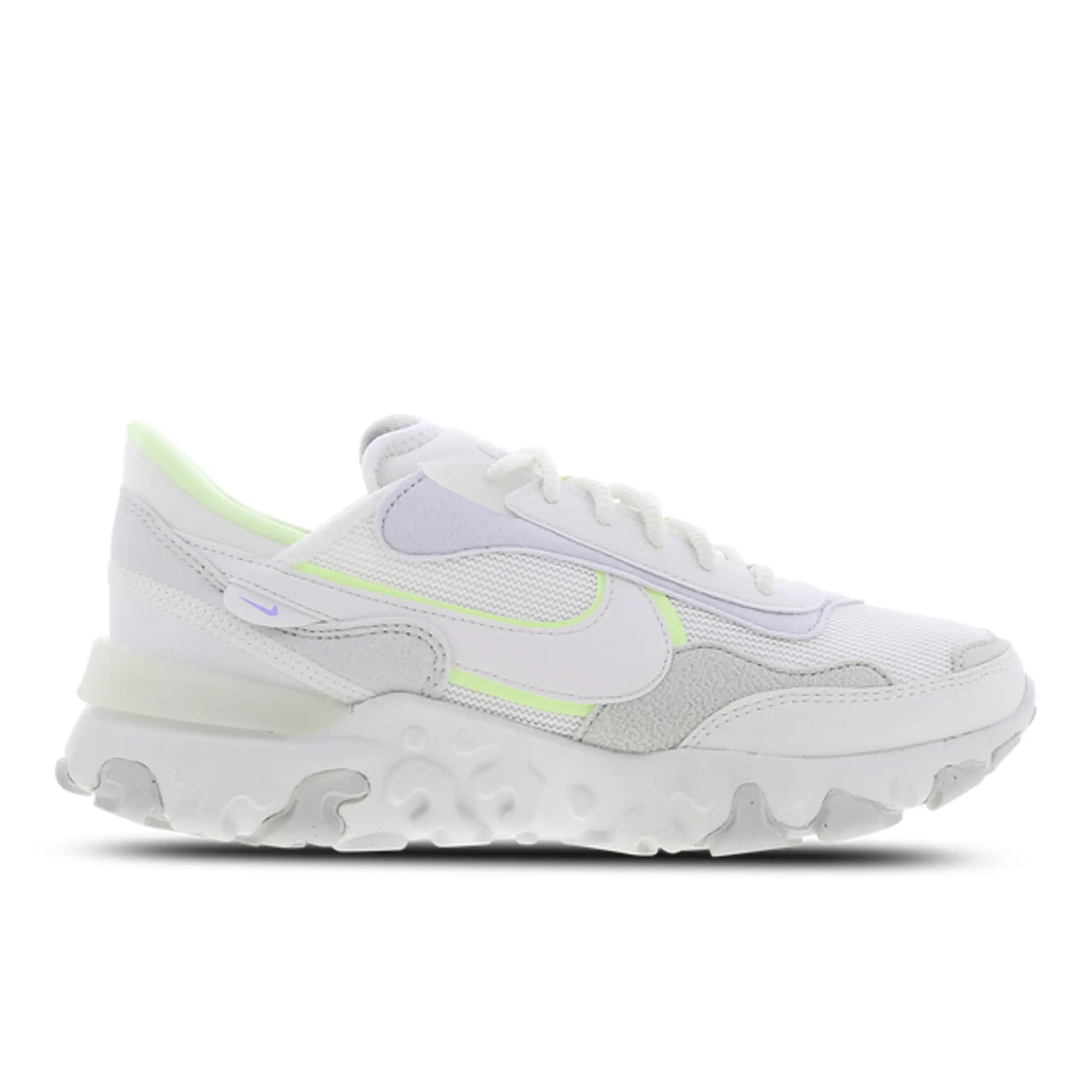 Nike Womens React Revision Trainer - White - Size 3 - White