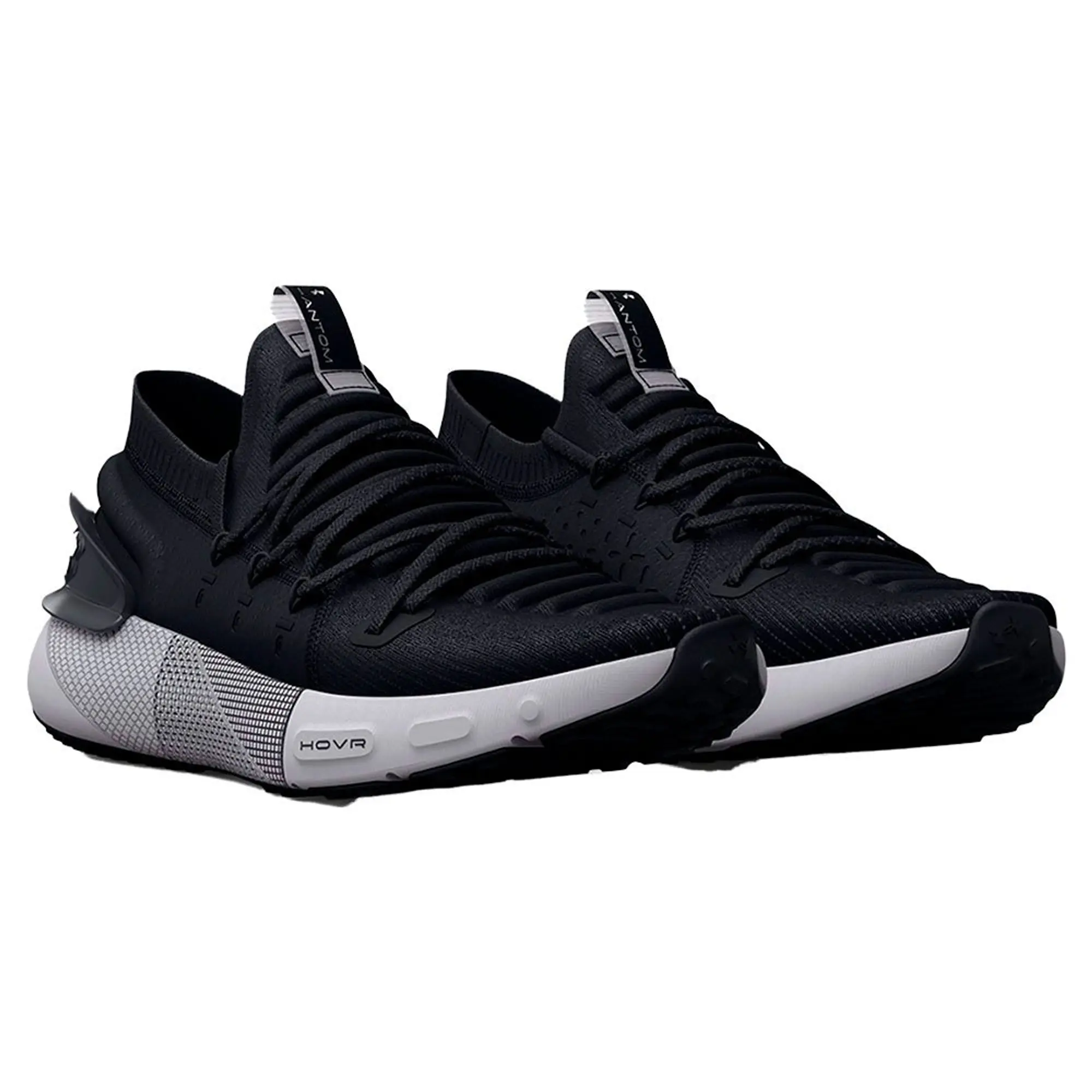Under Armour Womens Hovr Phantom 3 Trainers - Black Rubber