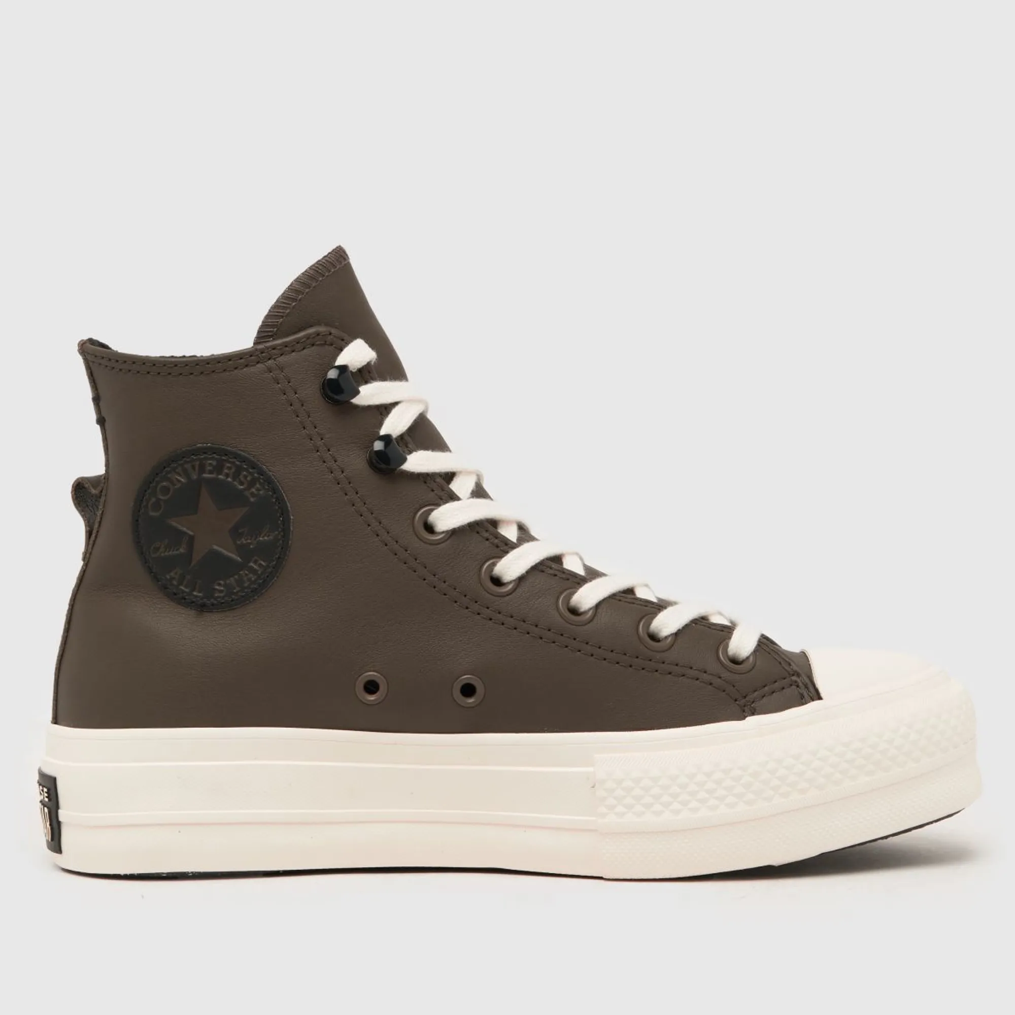 Converse Ctas Lift Platform High - Beige