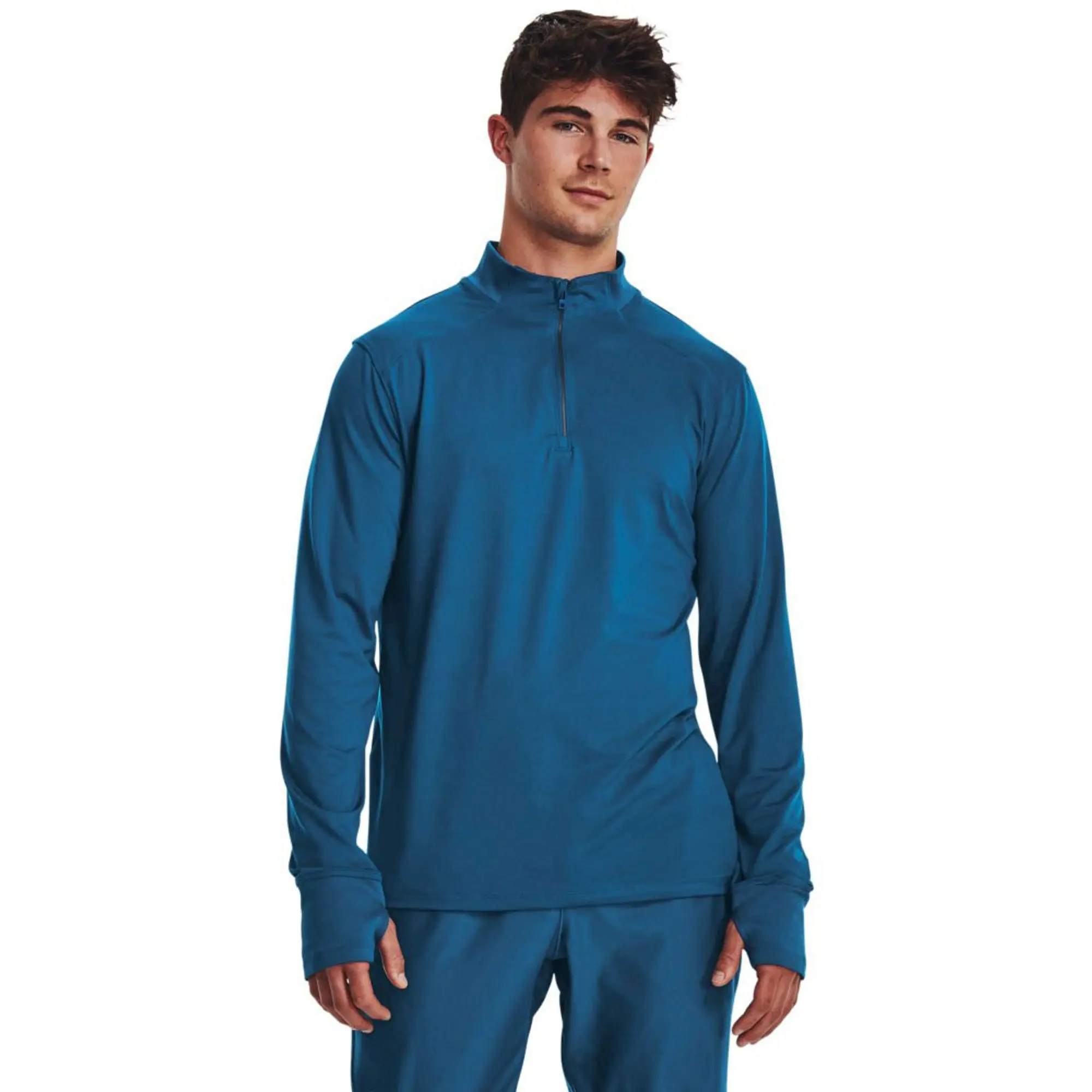 Under Armour Armour Qualifier Run Quarter Zip Mens - Blue