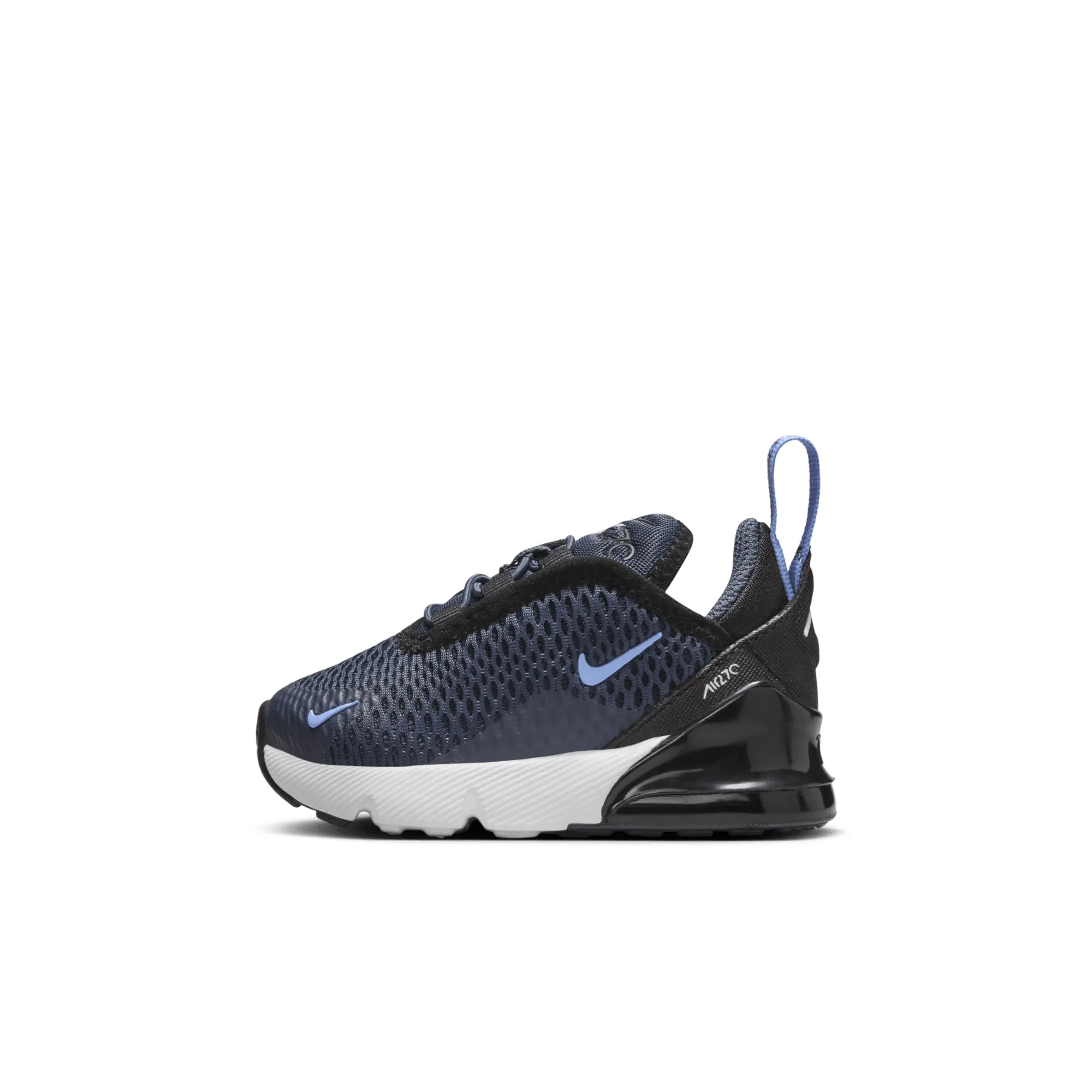 Nursery air max 270 react trainer midnight navy / metallic silver best sale