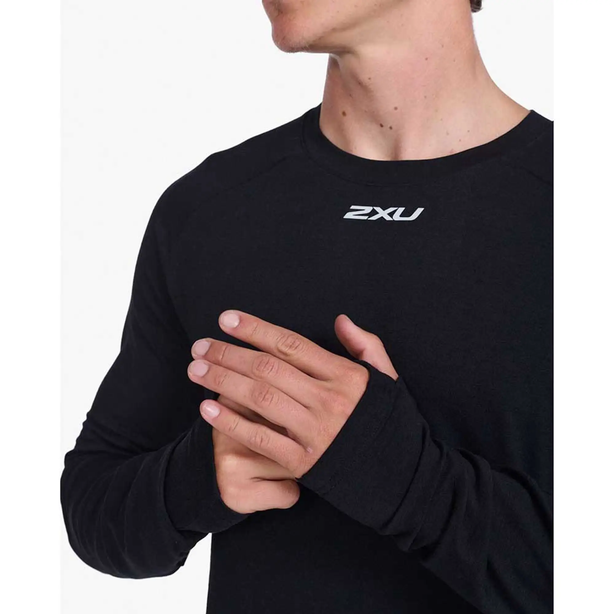 2xu Ignition Base Layer Long Sleeve T-shirt  - Black