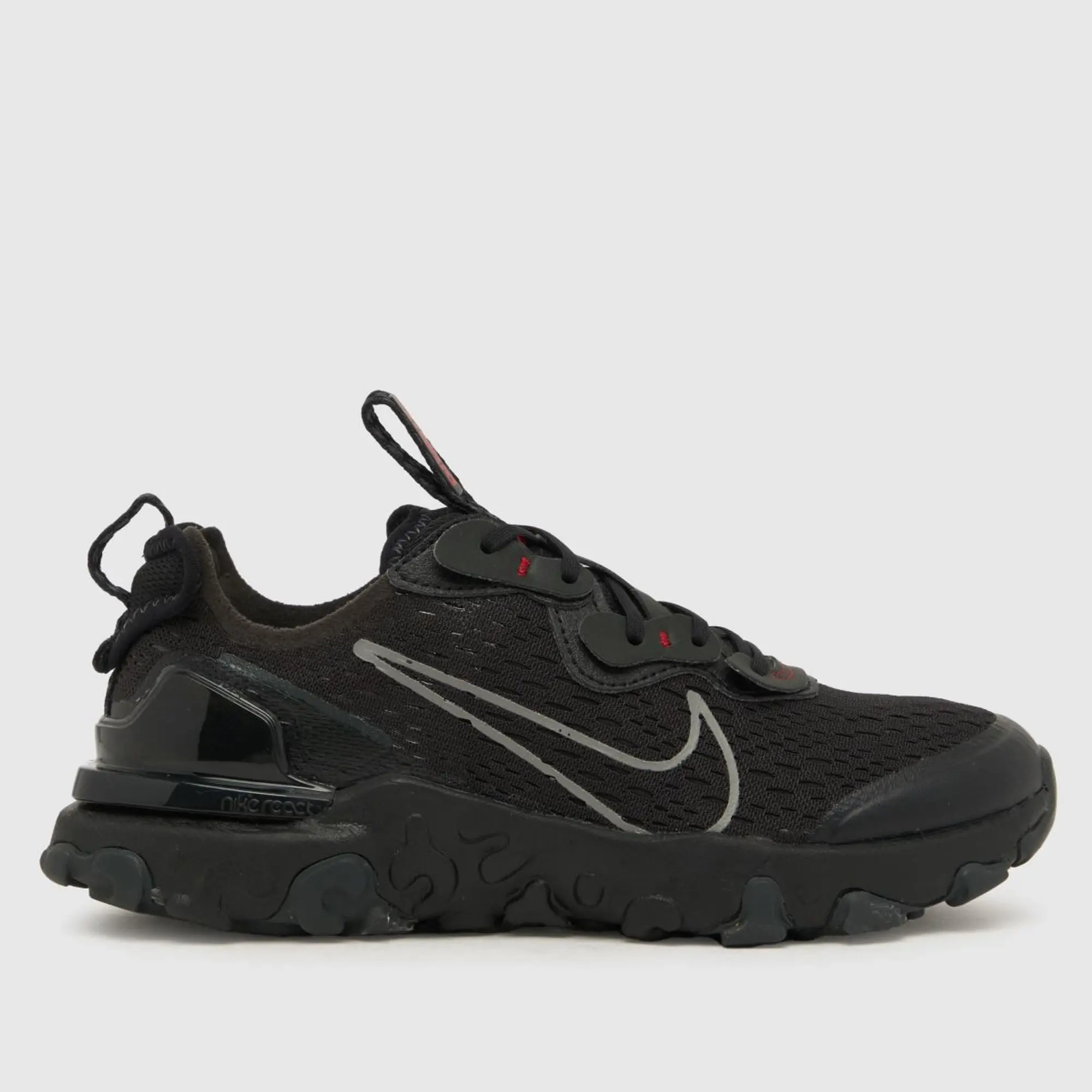 Nike Junior React Vision Trainer Black Size 3 Black DJ4616 001 FOOTY.COM