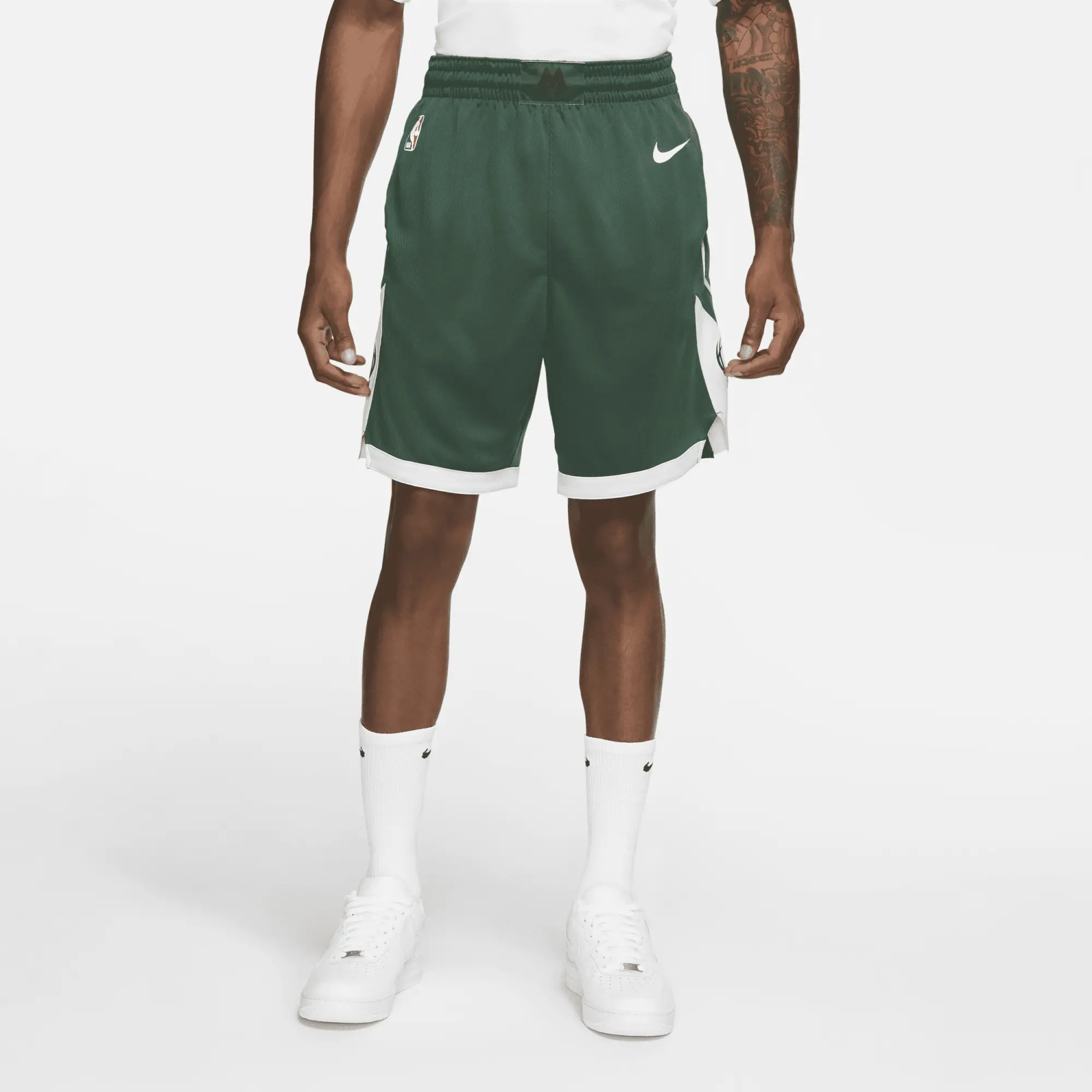 Nike Milwaukee Bucks Men Shorts - Brown
