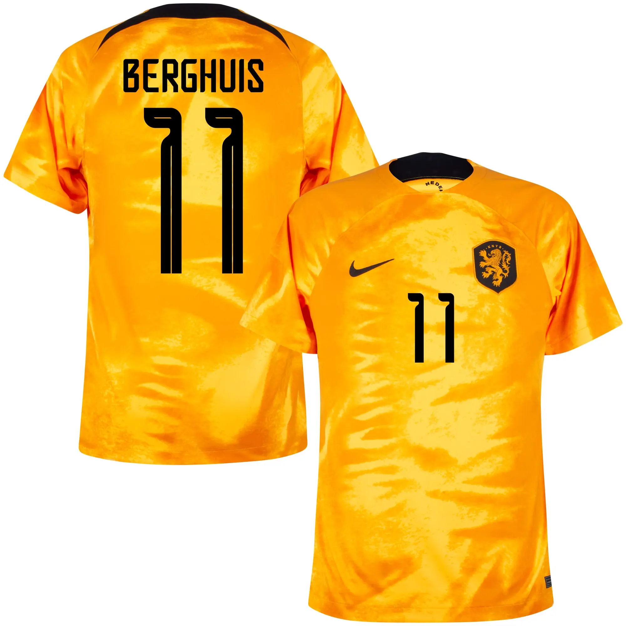 Nike Netherlands Mens SS Home Shirt 2022