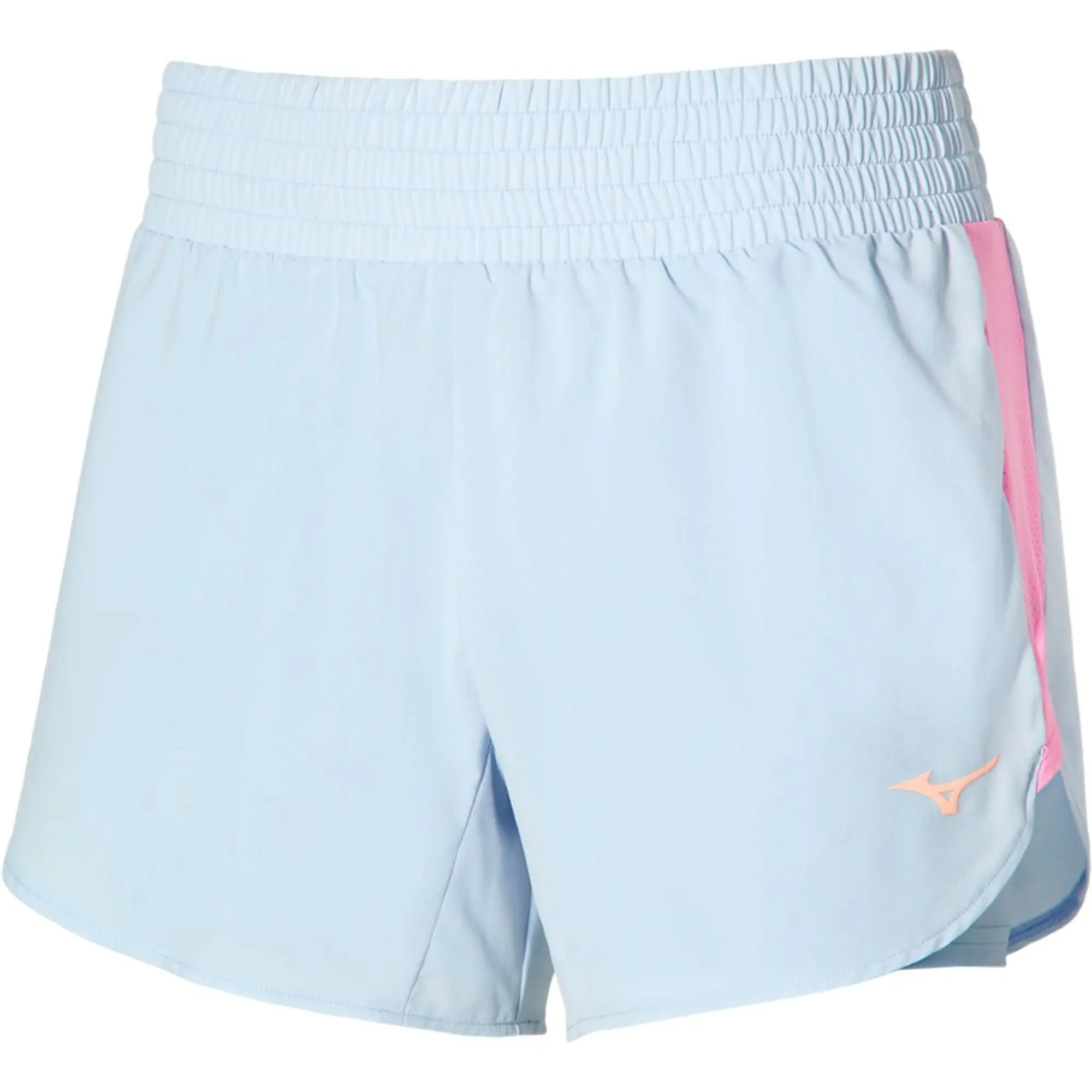 Mizuno 2in1 4.5 Running Shorts Women - Light Blue