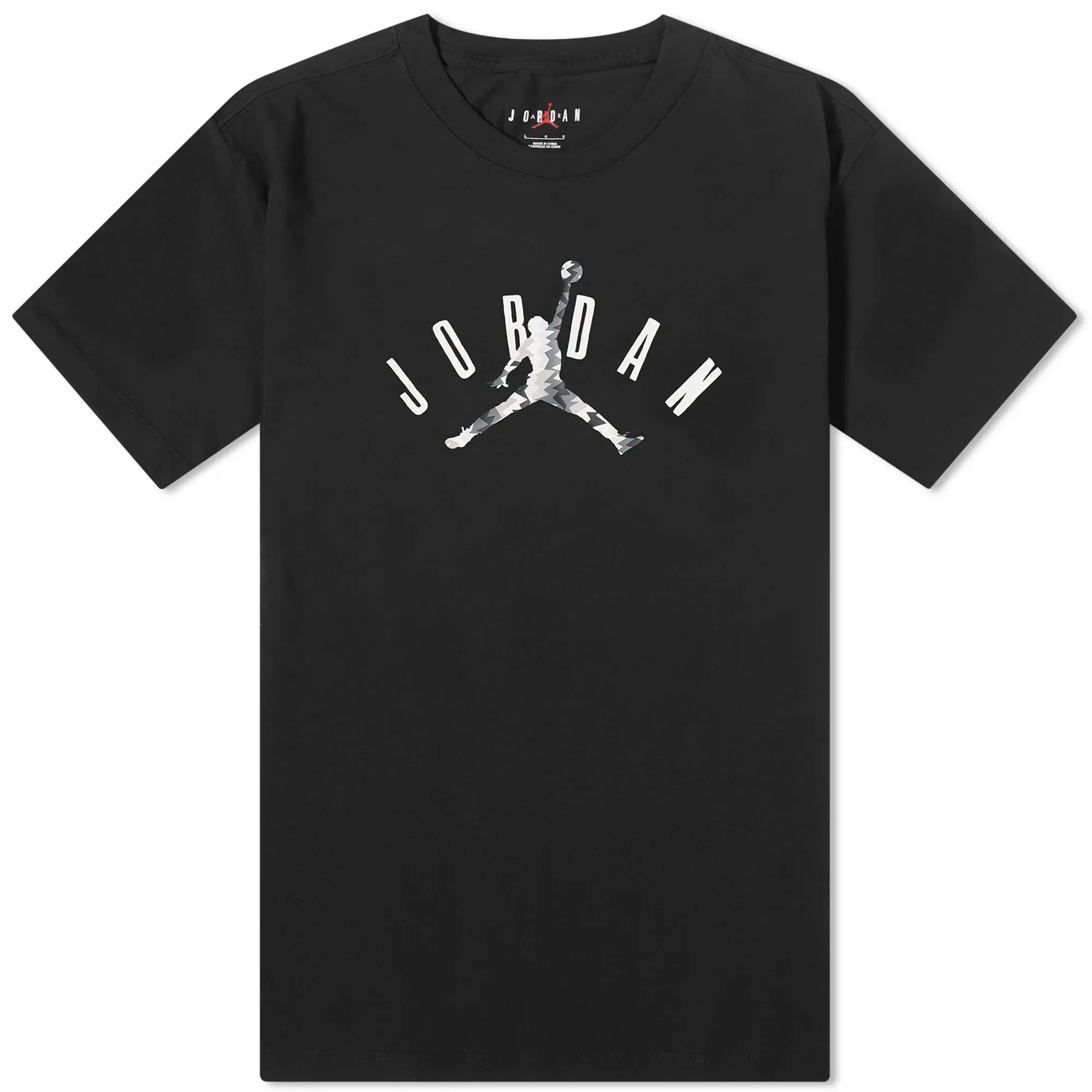 Nike Jordan Air Jordan Men's Flight MVP Jumpman T-Shirt Black/Sail ...