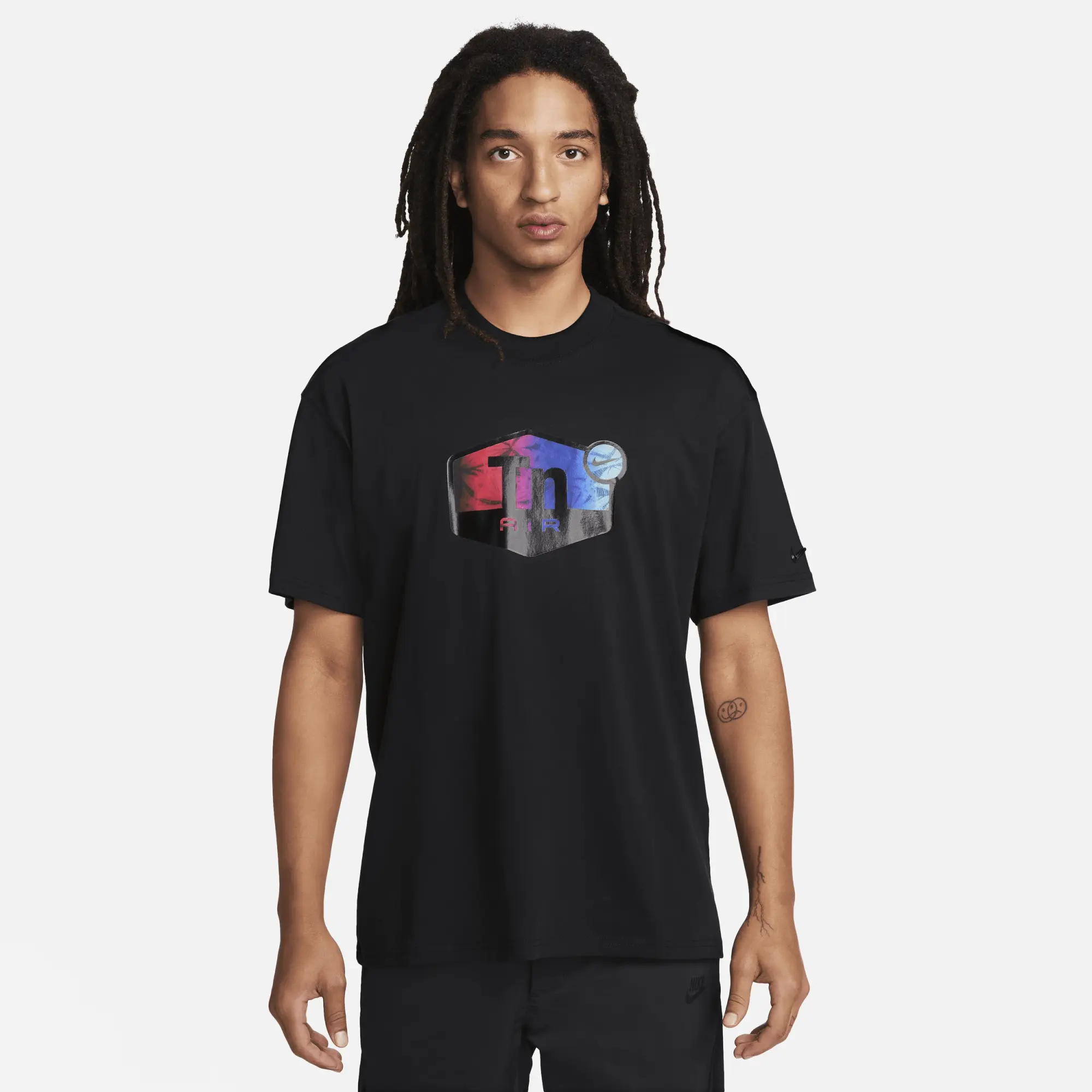 Nike Tuned Men T-Shirts - Black