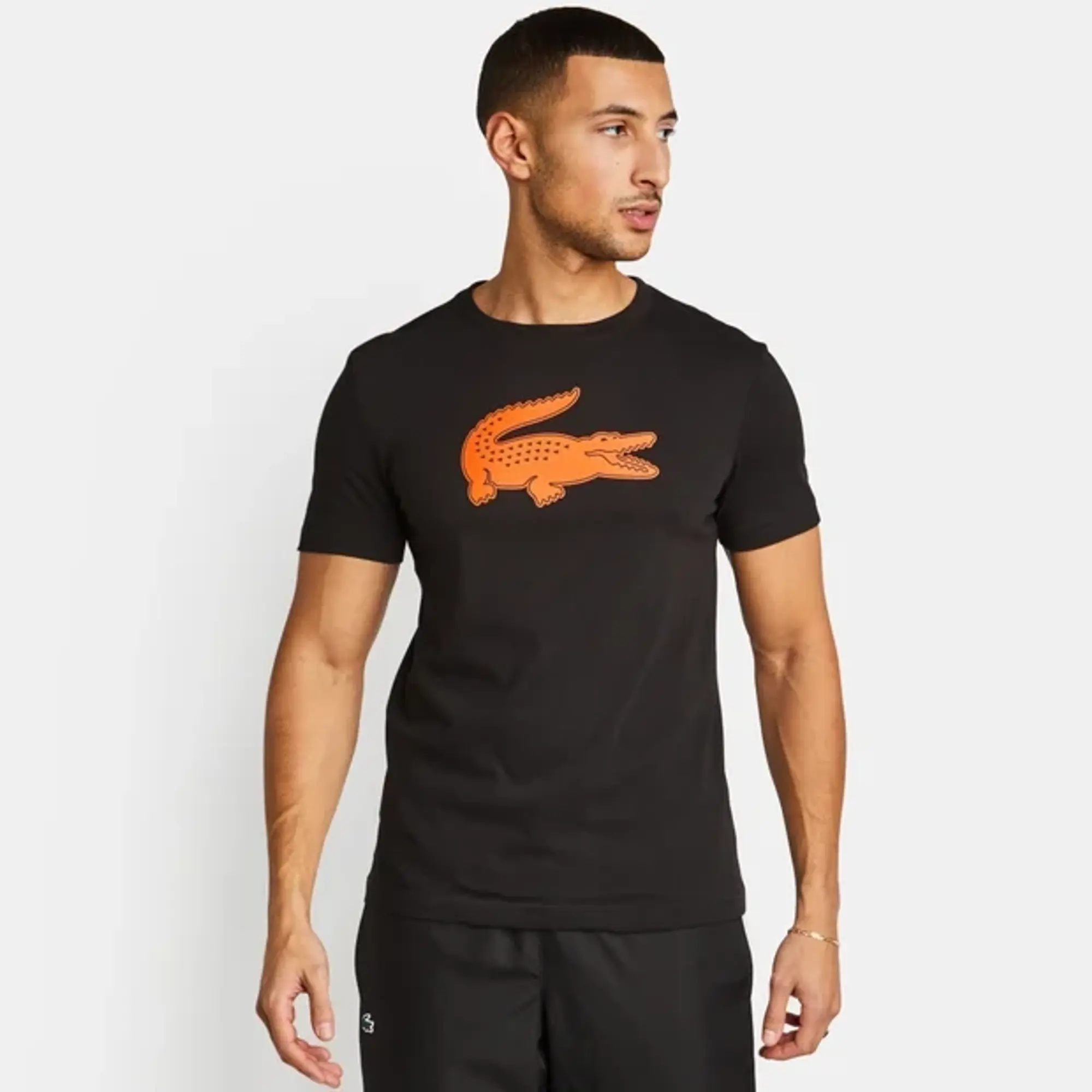 Lacoste Big Croc Logo - Black | TH2042-QXI | FOOTY.COM