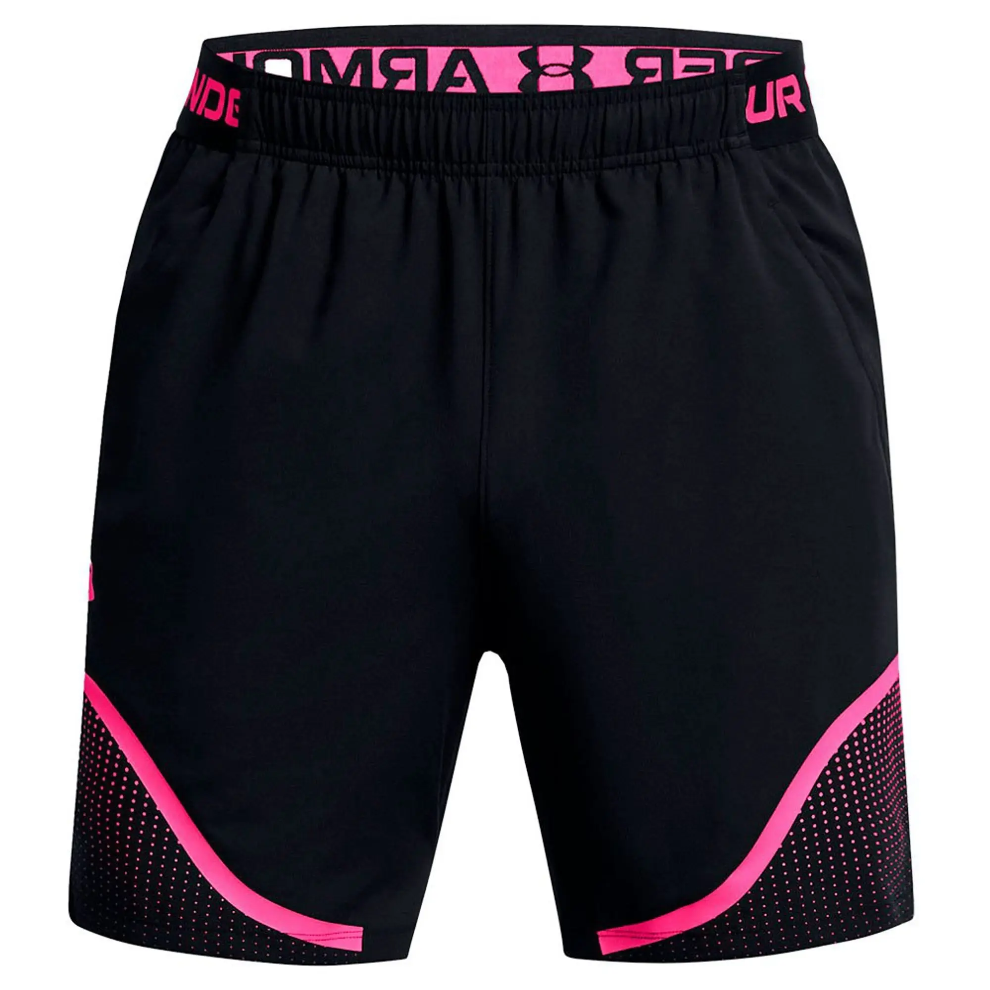 Under Armour UA Vanish Woven 6 Inch Graphic Short - Black - Size S ...