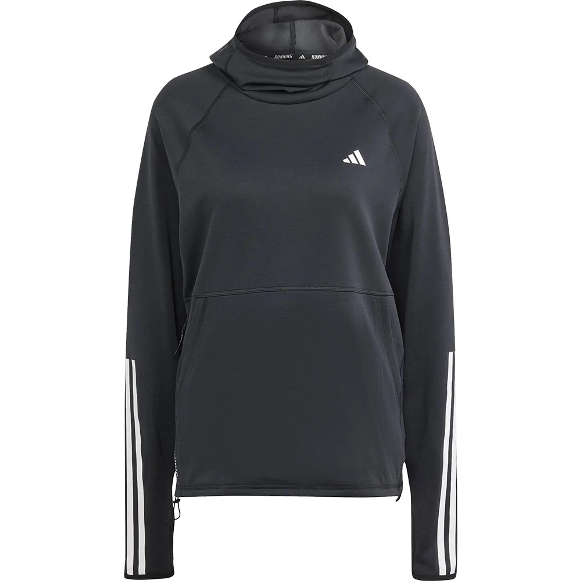 adidas Women Own the Run 3 Stripes Hoodie