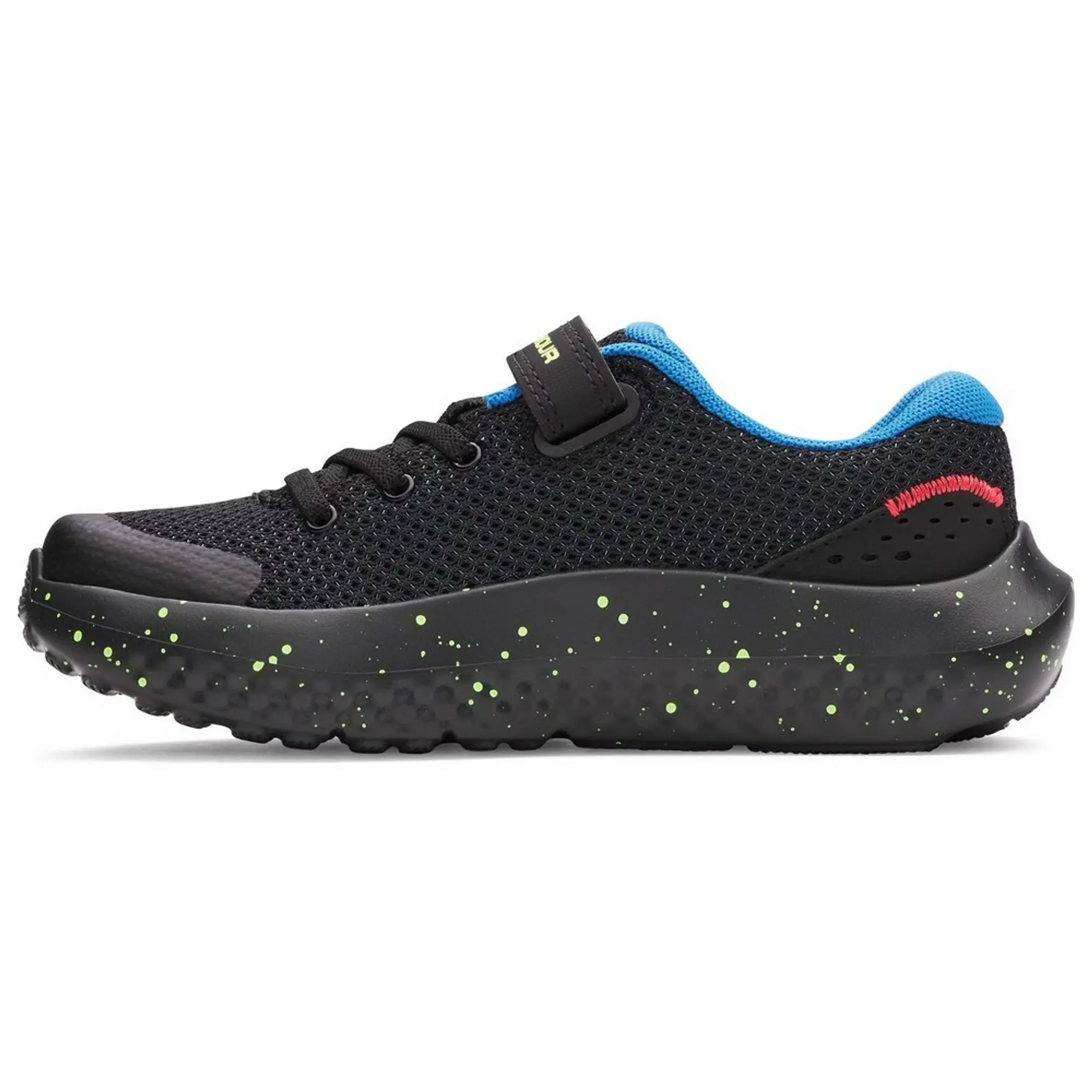 Boys' Pre-School  Under Armour  Surge 4 AC Running Shoes Black / Black / Black 10
