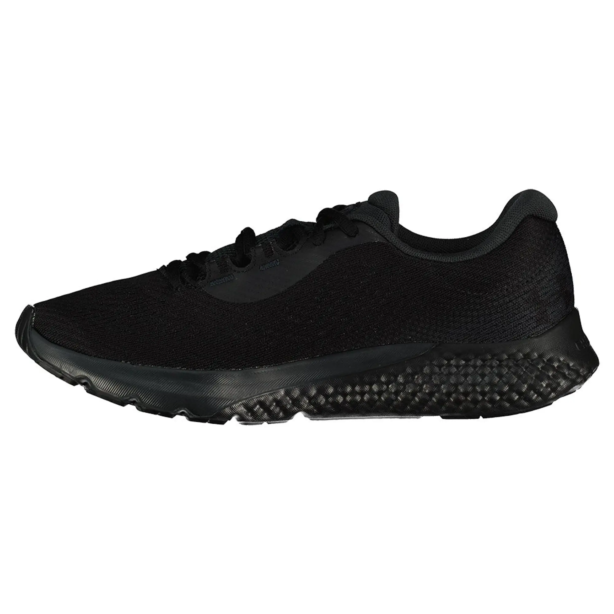 Men's  Under Armour  Rogue 4 Running Shoes Black / Black / Black 8
