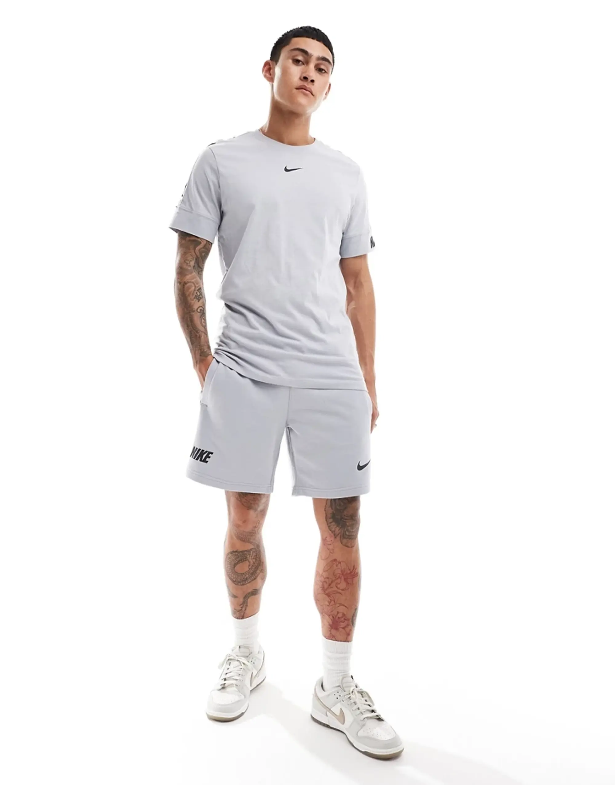Nike T100 Men Shorts - Grey