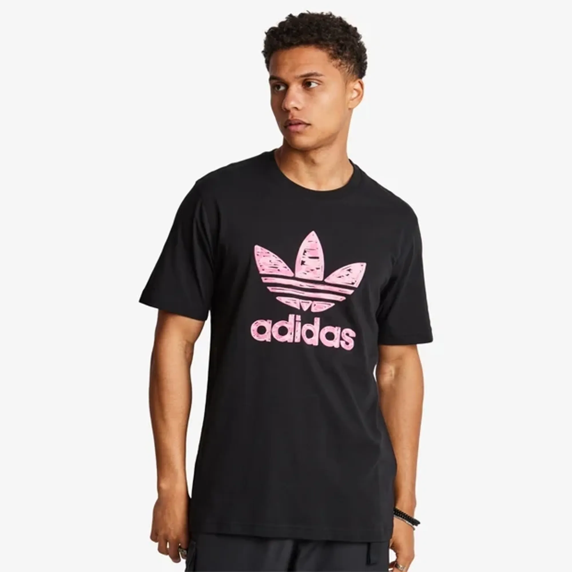 Adidas Graphic Men T-Shirts - Black