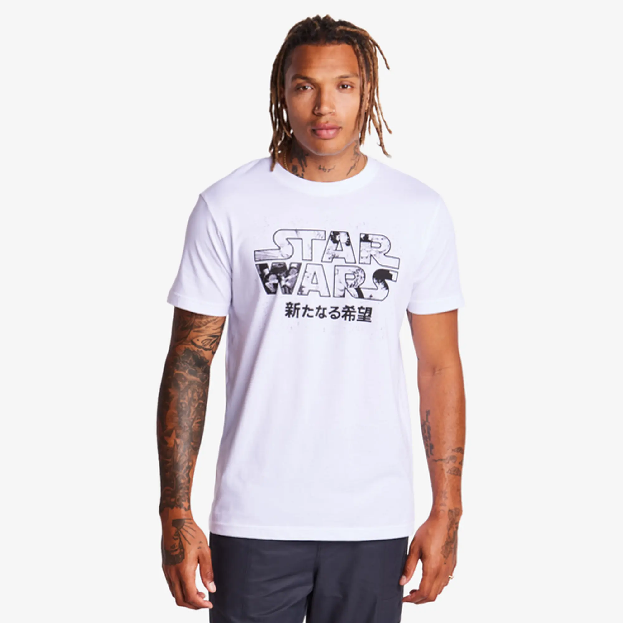 MERCHCODE Star Wars Men T-Shirts - White