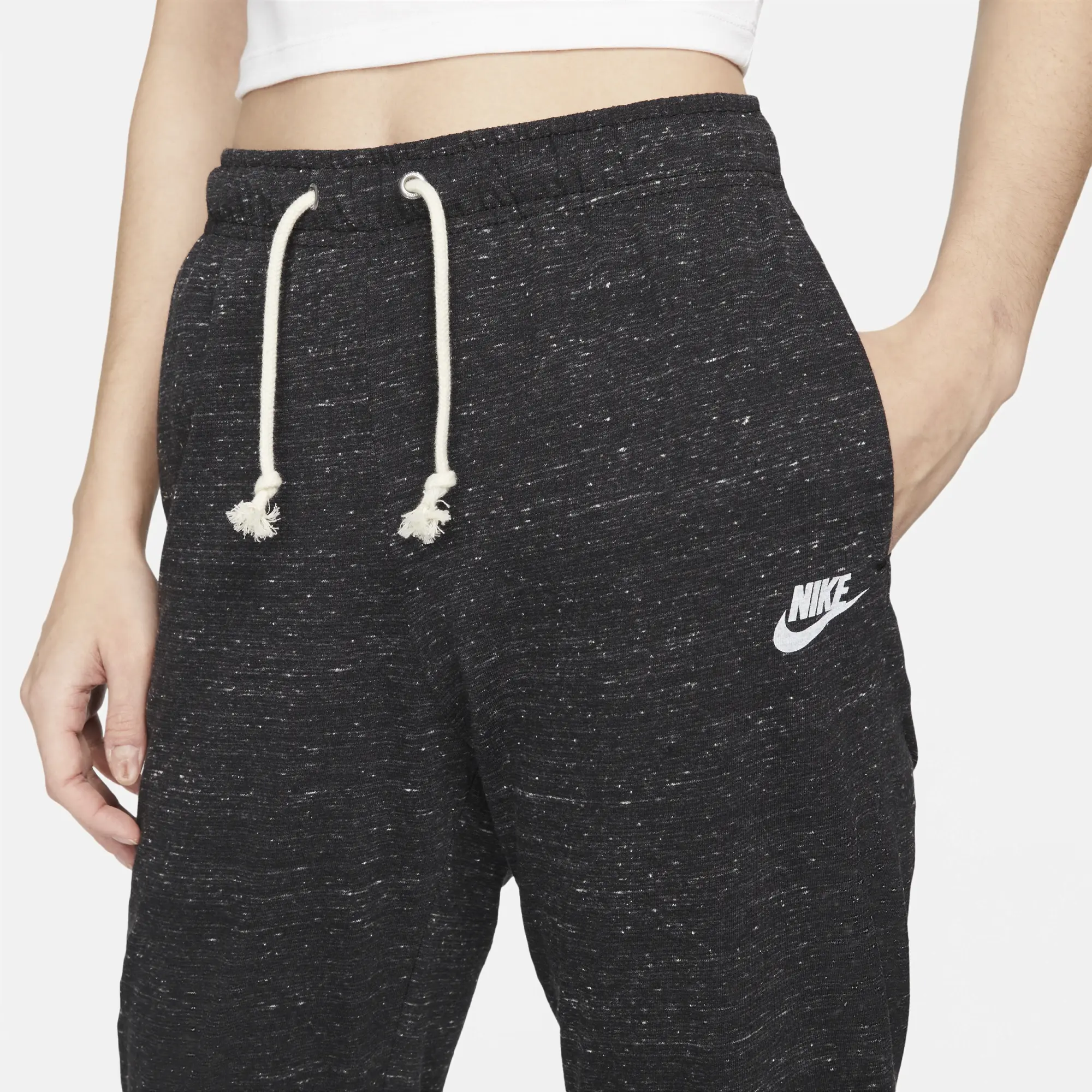 Nike Sportswear Gym Vintage Women's Trousers - Black - Sustainable Blends Minimum