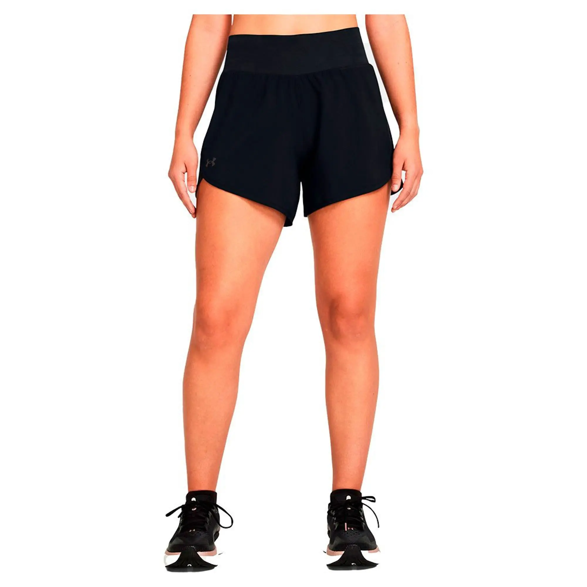 Under Armour UA Fly-By Elite 5 Inch Shorts - Black