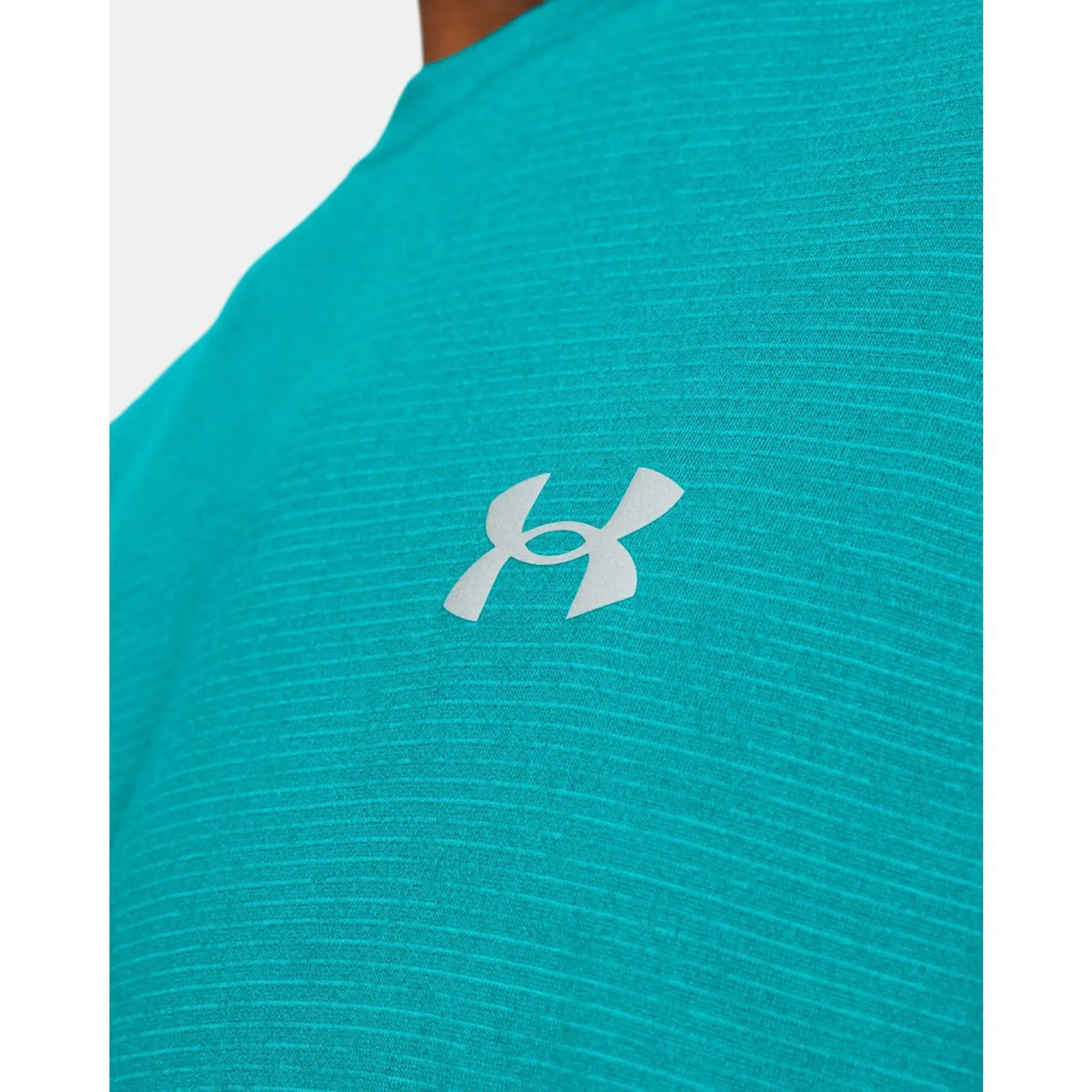 UNDER ARMOUR Mens Running Streaker T-shirt - Blue, Blue