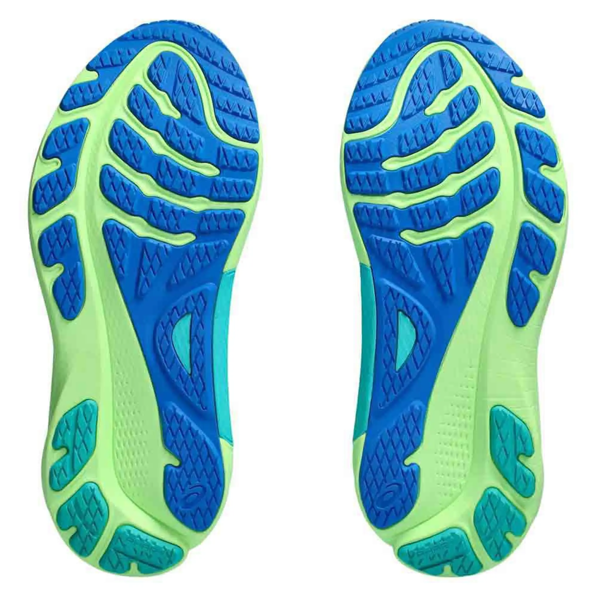 ASICS Gel-Kayano 30 Lite-Show Stability Running Shoe Men - Light Blue, Neon Green