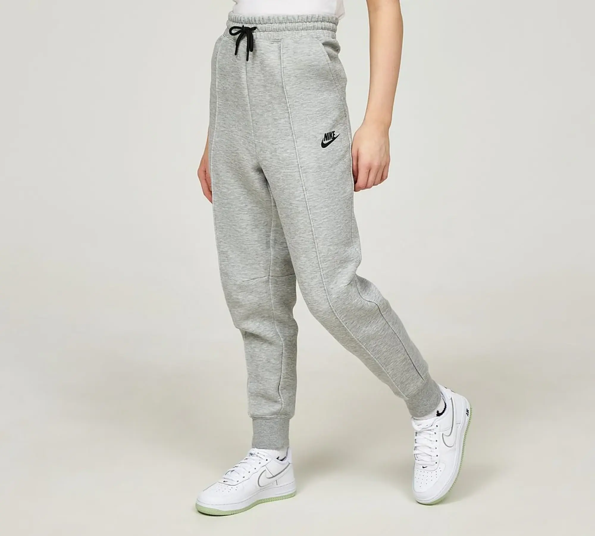 Nike Girls Tech Fleece Pant - Grey - Size XL - Grey