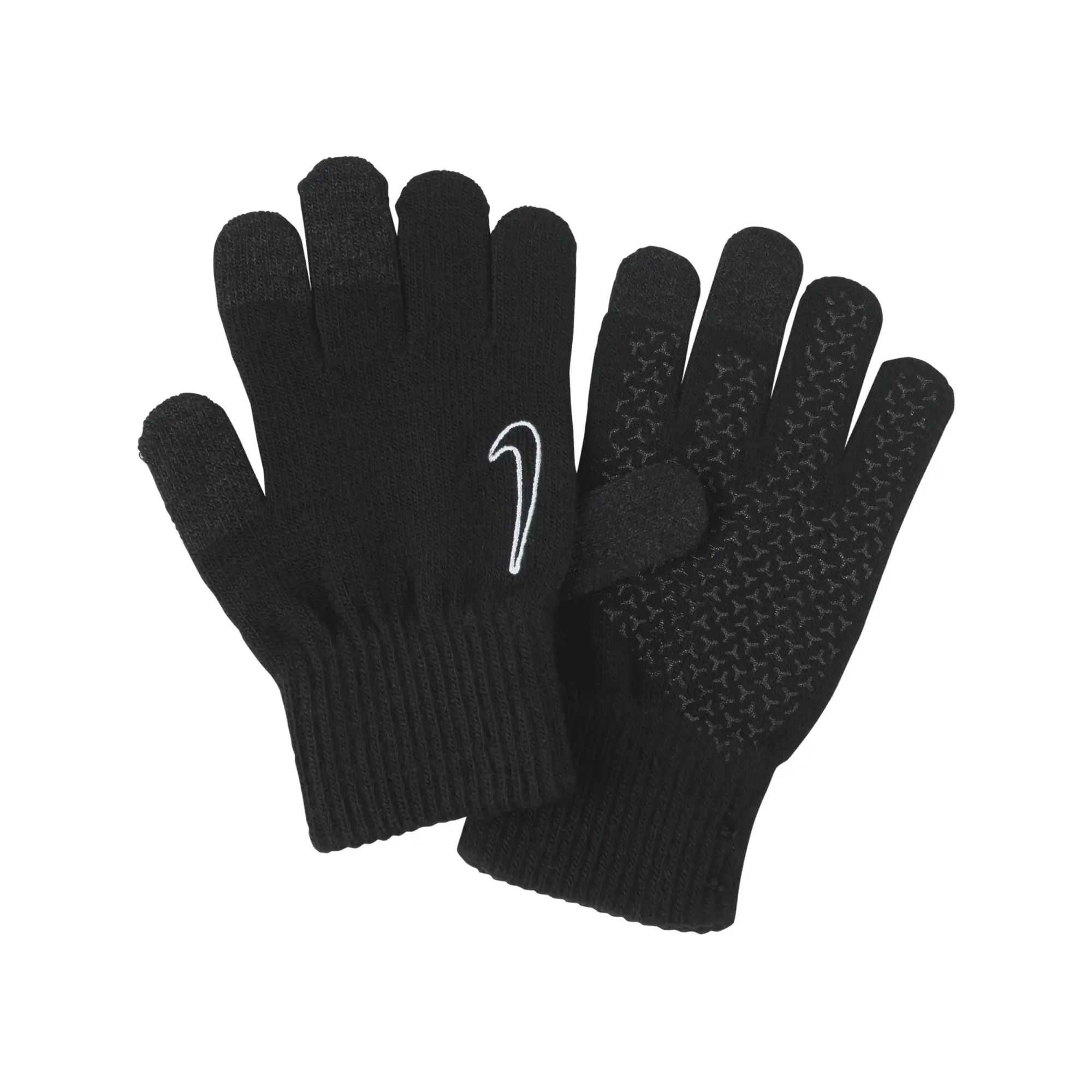 Nike Junior Knitted Tech And Grip 2.0 Glove - Black - Size L/XL - Black