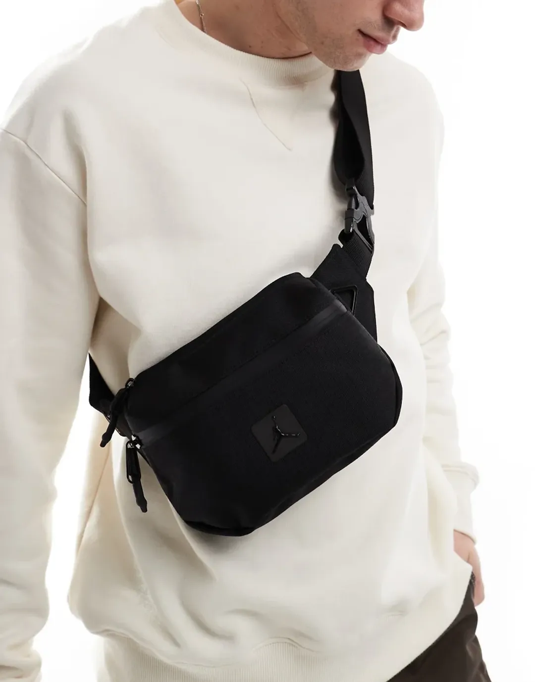 Nike Jordan Bag Jordan Cordura Franchise Crossbody Bag Black